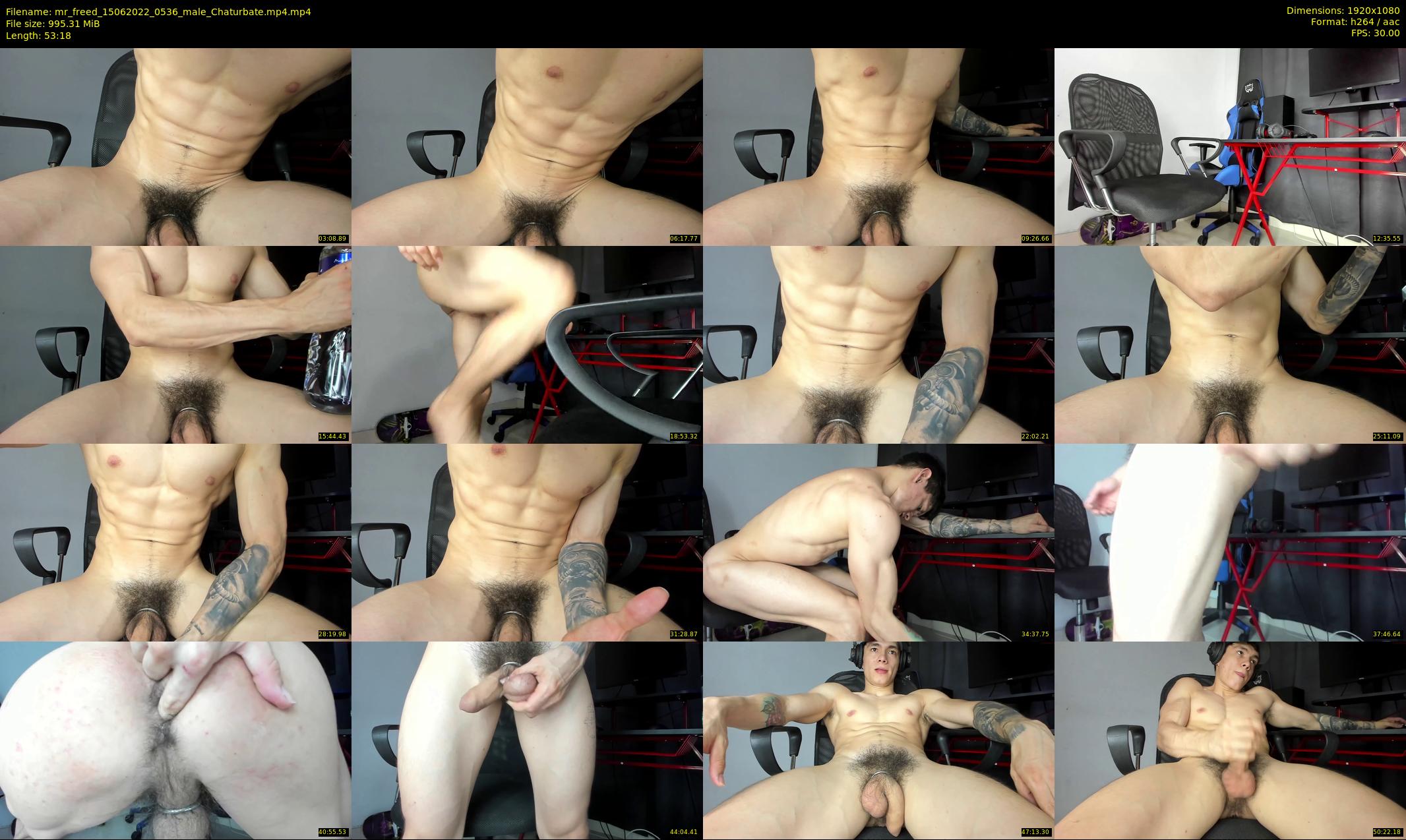 mr_freed — 54 minute Chaturbate male cam show recording, 1080p, Jun 15, 2022
