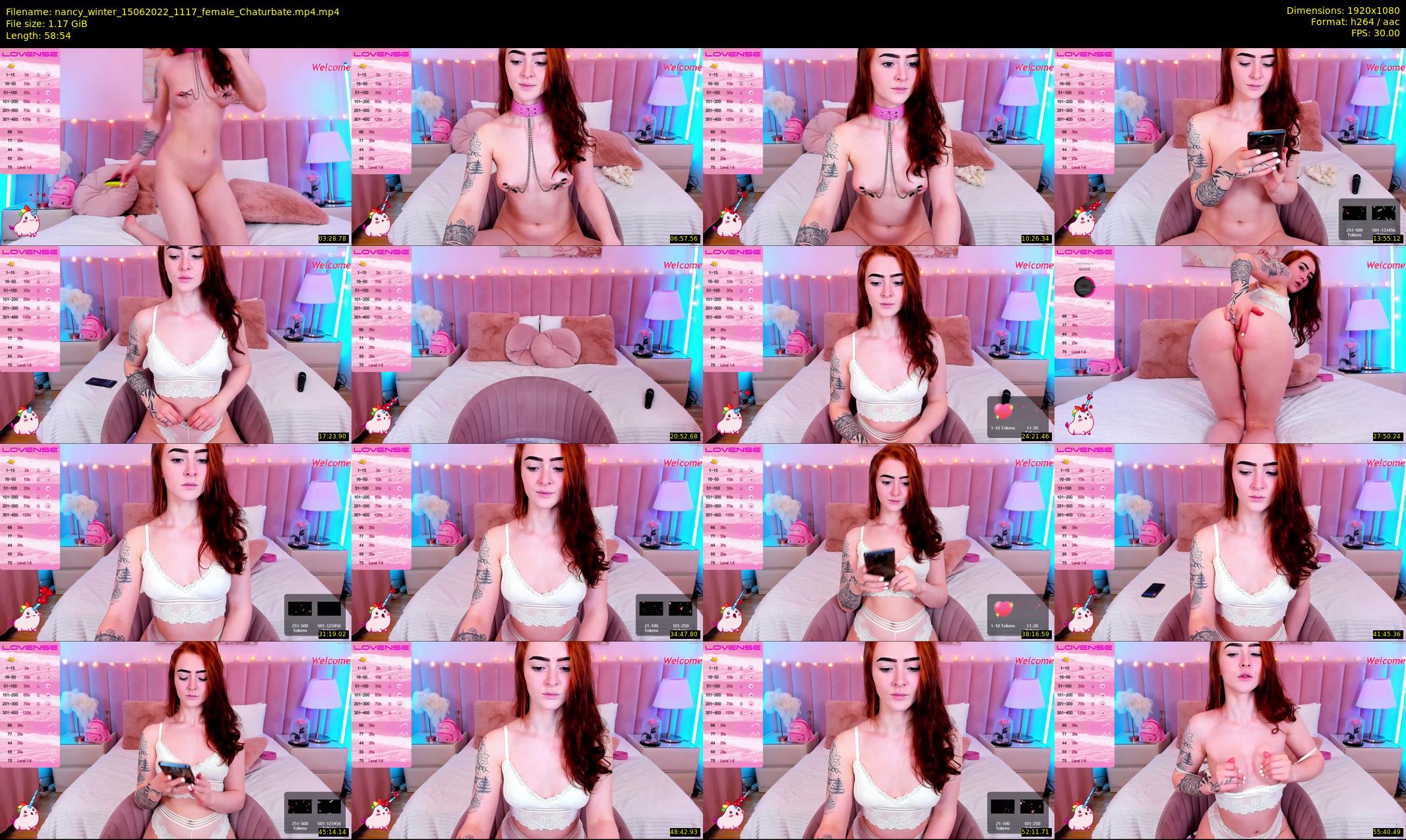 nancy_winter — 59 minute Chaturbate female cam show recording, 1080p, Jun 15, 2022