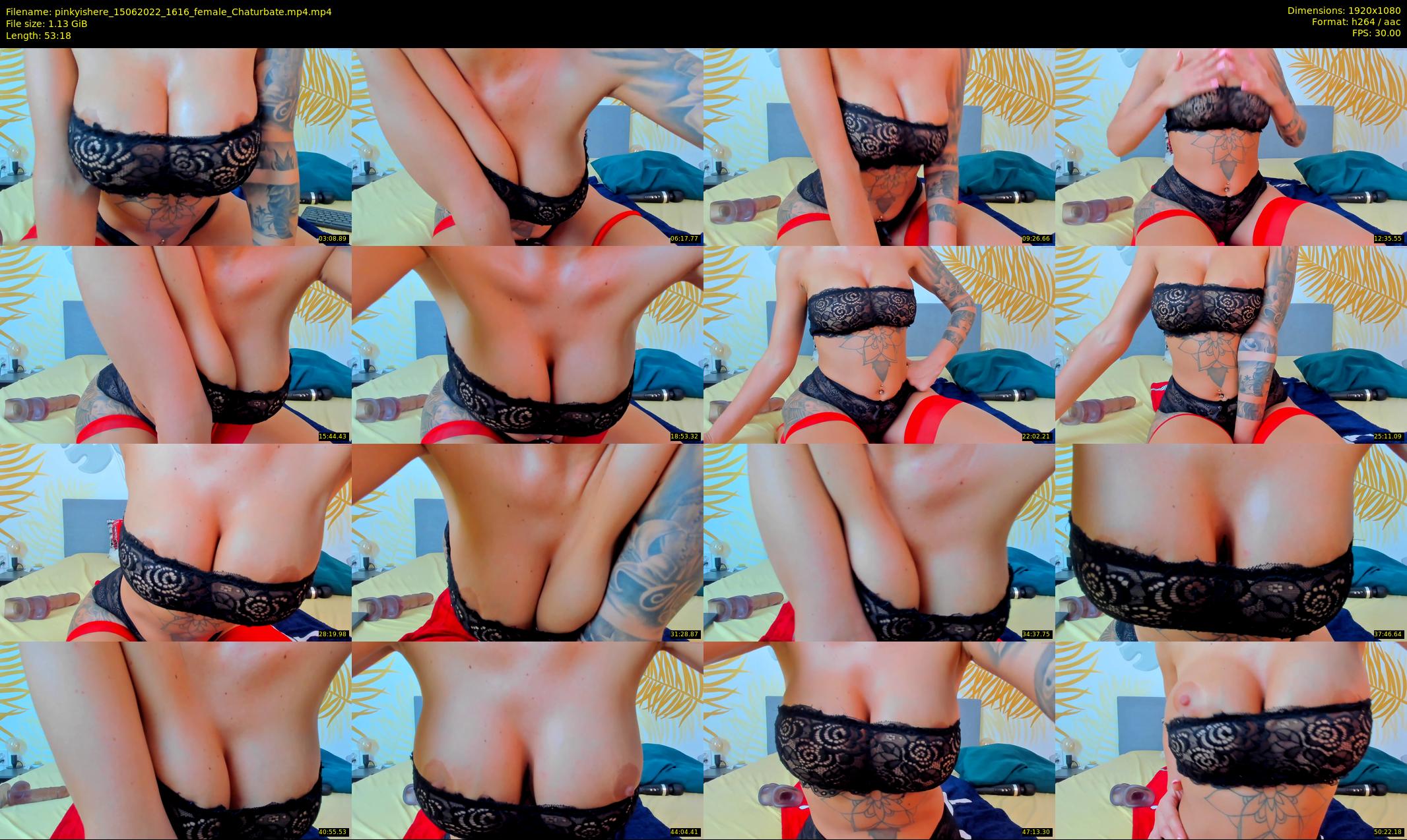 pinkyishere — 54 minute Chaturbate female cam show recording, 1080p, Jun 15, 2022