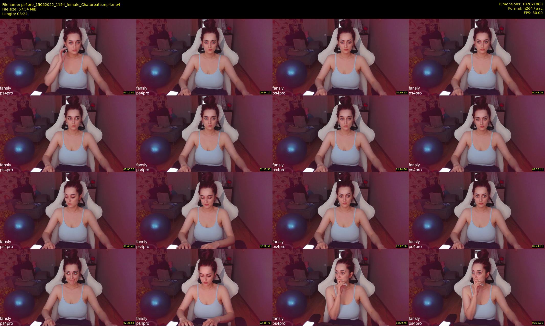 ps4pro — 4 minute Chaturbate female cam show recording, 1080p, Jun 15, 2022