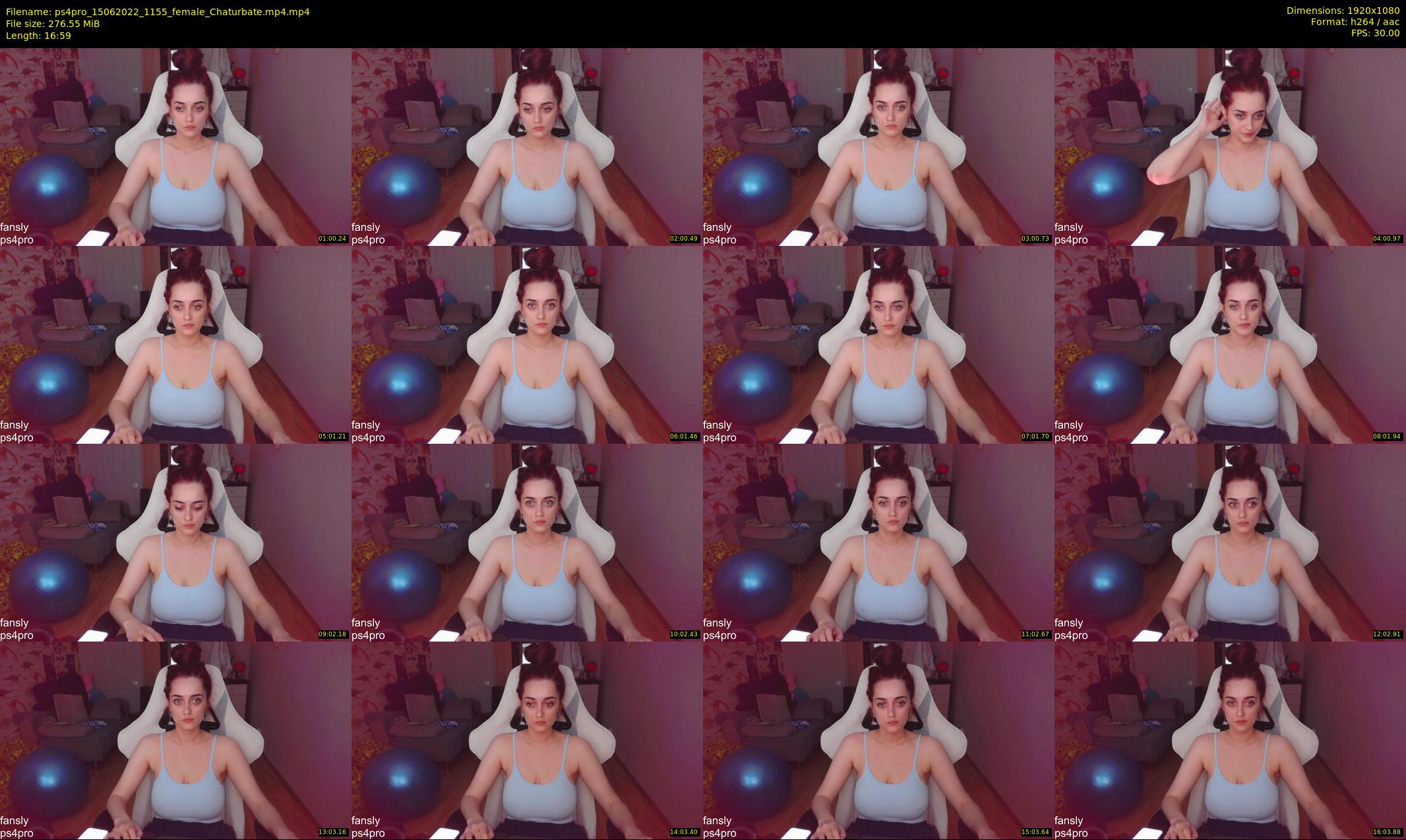 ps4pro — 17 minute Chaturbate female cam show recording, 1080p, Jun 15, 2022