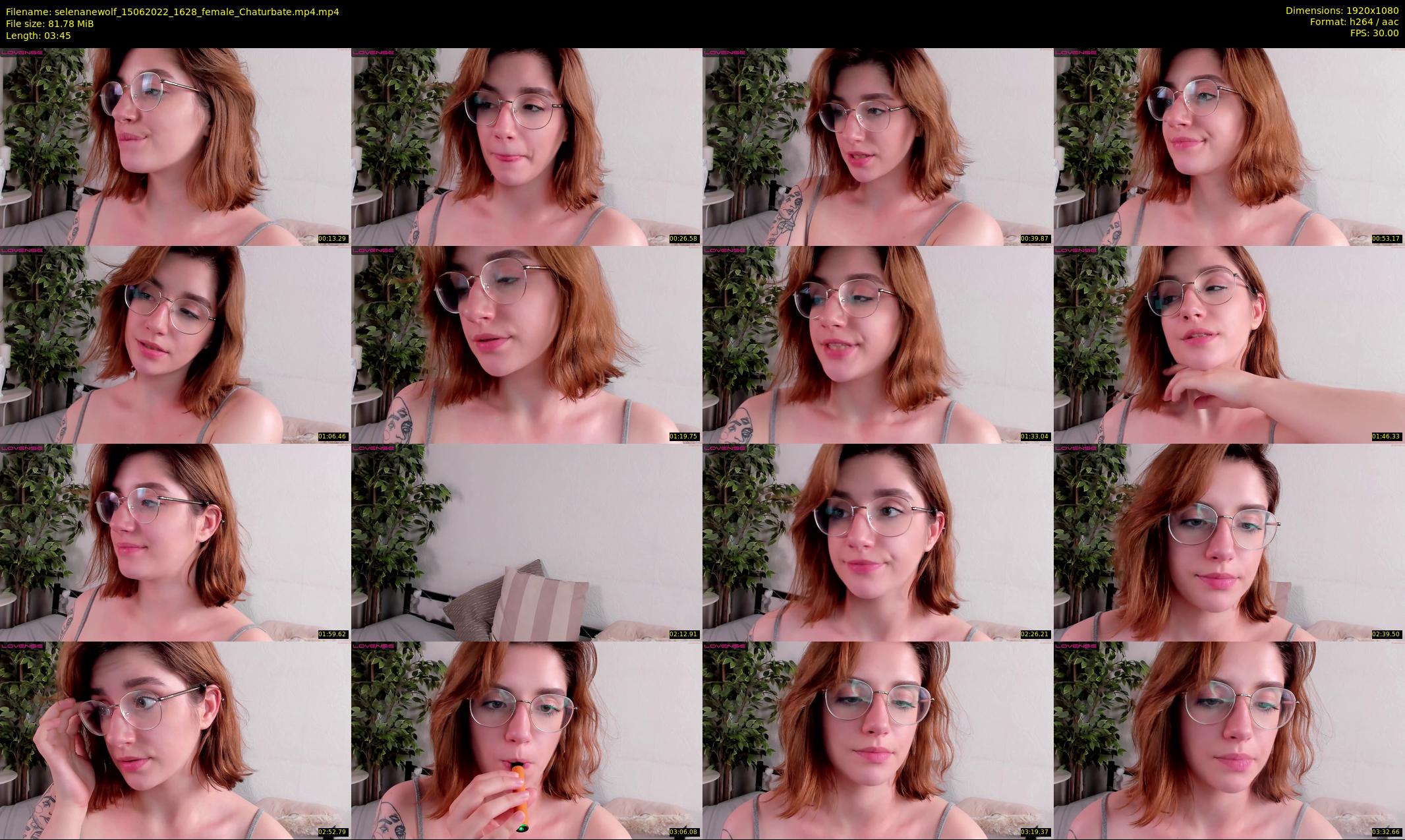 selenanewolf — 4 minute Chaturbate couple cam show recording, 1080p, Jun 15, 2022