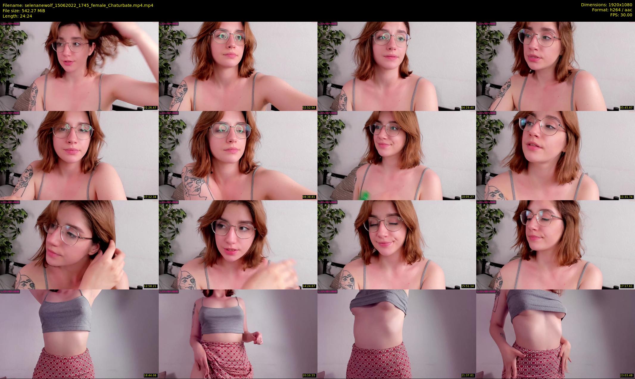selenanewolf — 25 minute Chaturbate couple cam show recording, 1080p, Jun 15, 2022