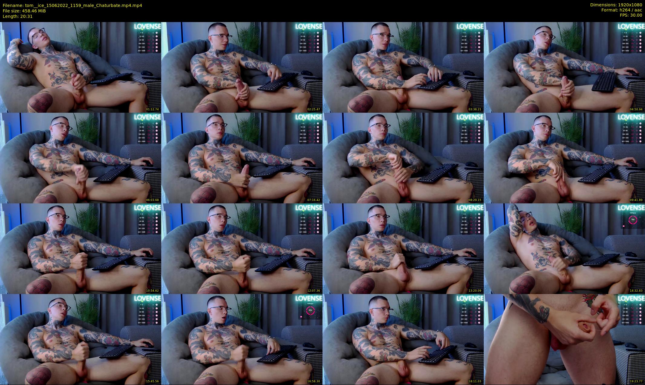 tom__ice — 21 minute Chaturbate male cam show recording, 1080p, Jun 15, 2022