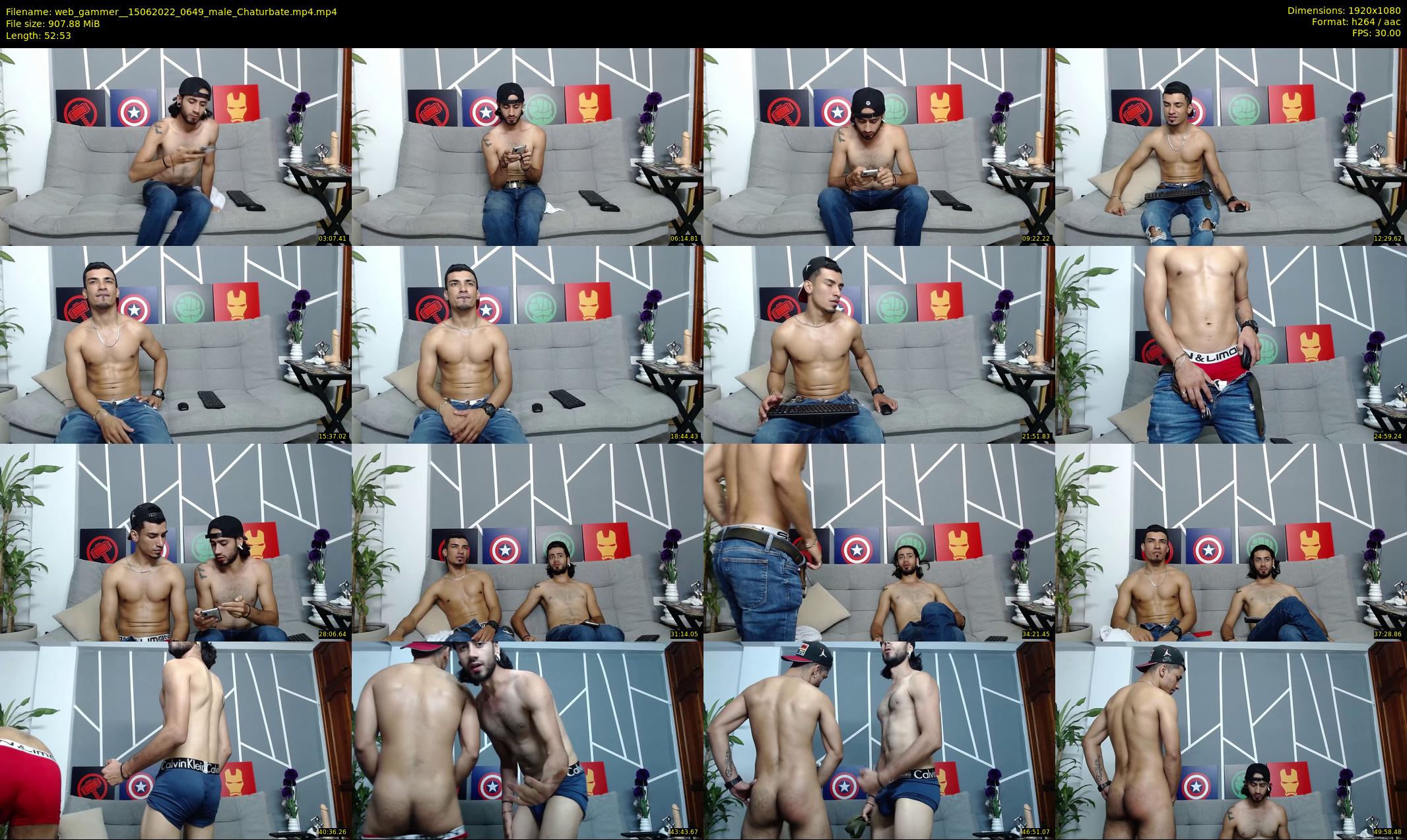 web_gammer_ — 53 minute Chaturbate male cam show recording, 1080p, Jun 15, 2022