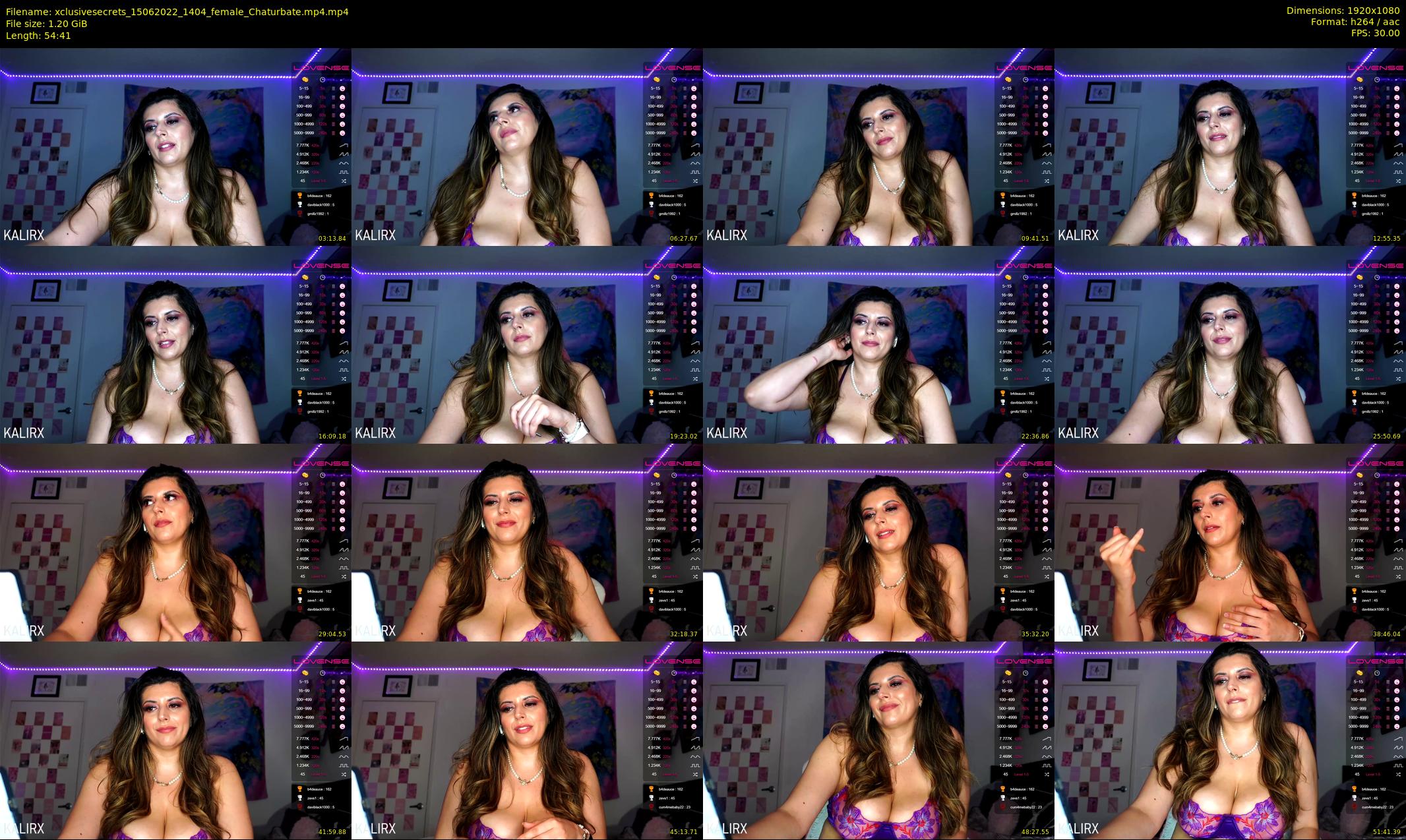 xclusivesecrets — 55 minute Chaturbate female cam show recording, 1080p, Jun 15, 2022