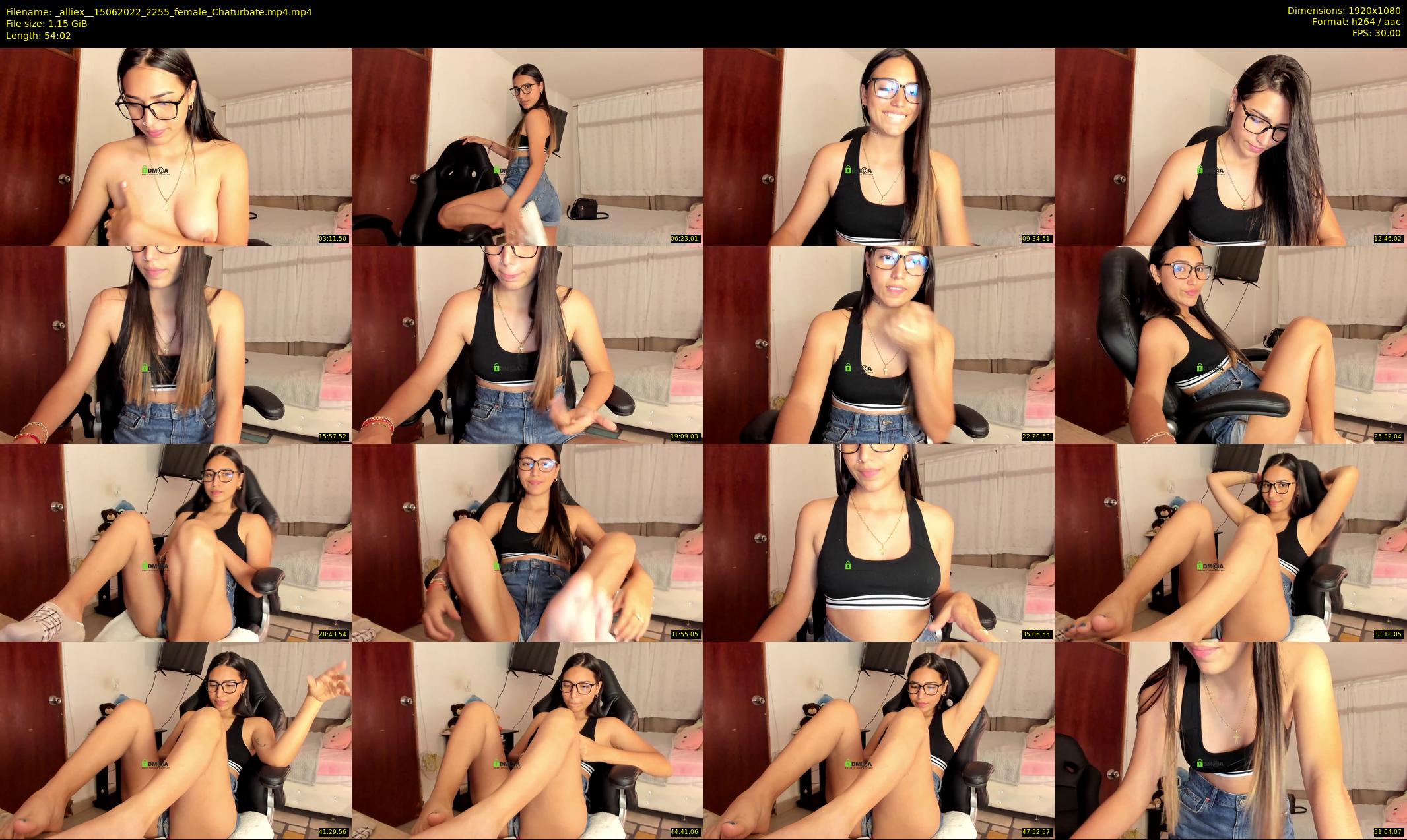 _alliex_ — 55 minute Chaturbate female cam show recording, 1080p, Jun 15, 2022