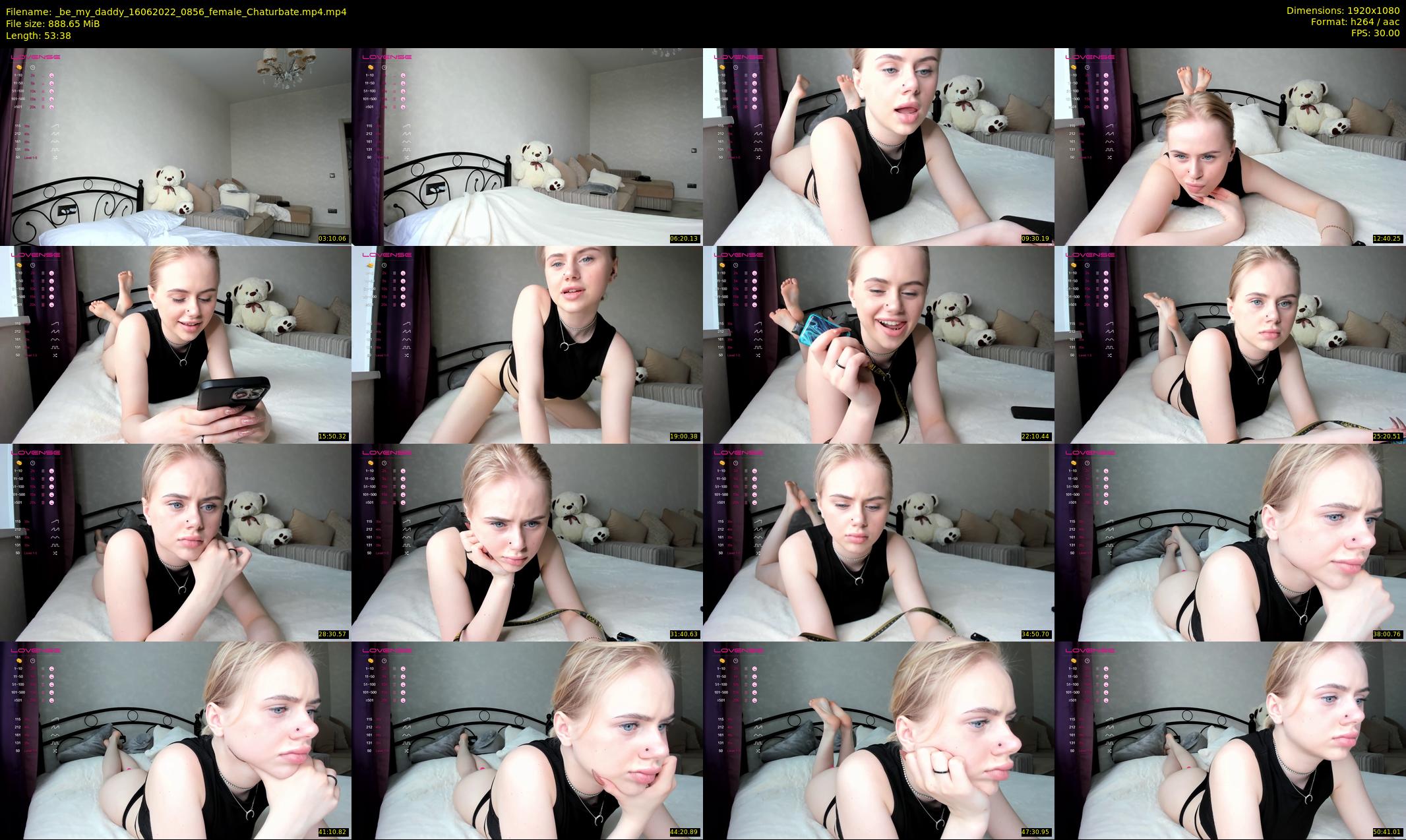 _be_my_daddy — 54 minute Chaturbate female cam show recording, 1080p, Jun 16, 2022
