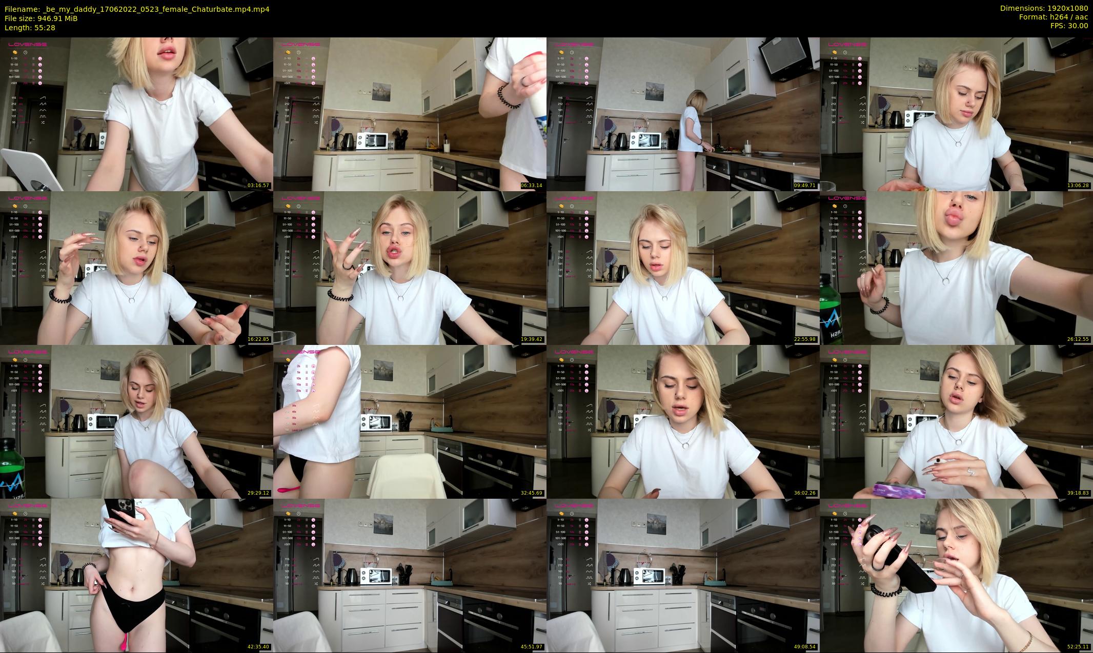 _be_my_daddy — 56 minute Chaturbate female cam show recording, 1080p, Jun 17, 2022