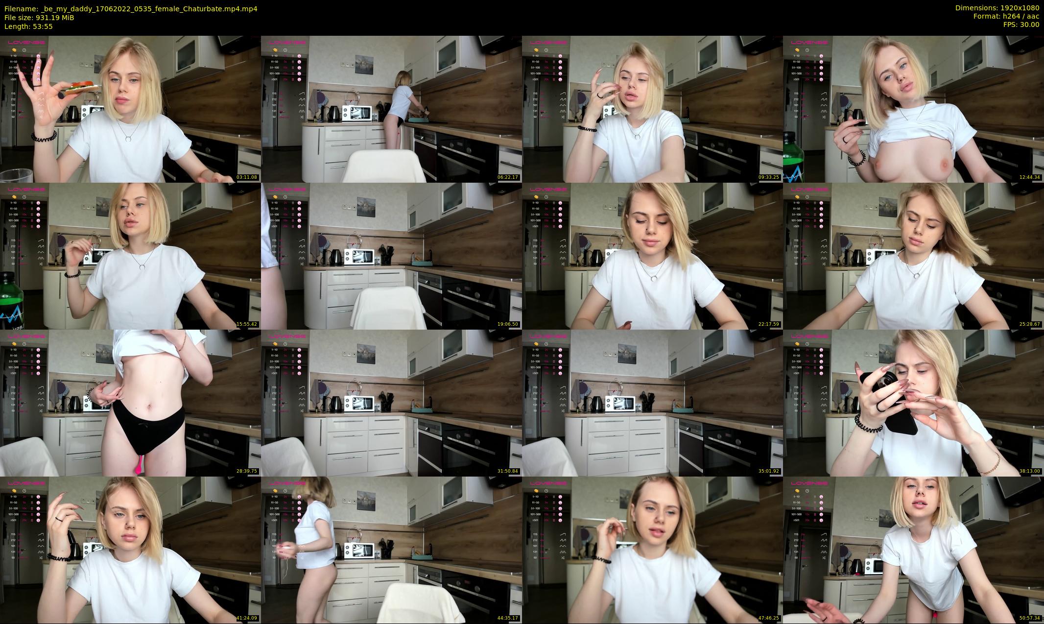 _be_my_daddy — 54 minute Chaturbate female cam show recording, 1080p, Jun 17, 2022