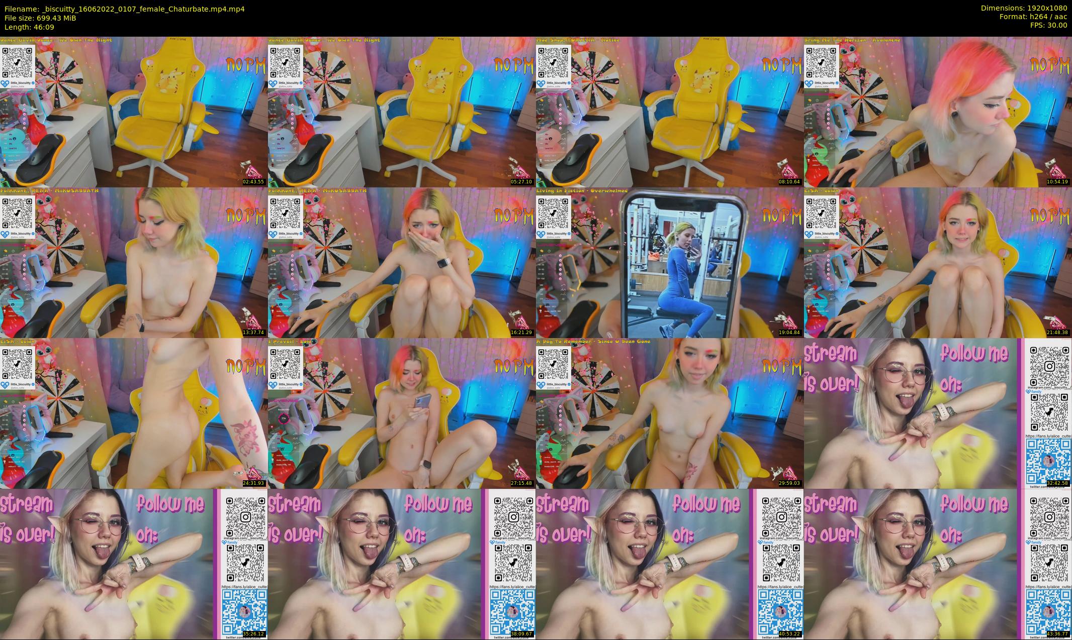 _biscuitty — 47 minute Chaturbate female cam show recording, 1080p, Jun 16, 2022