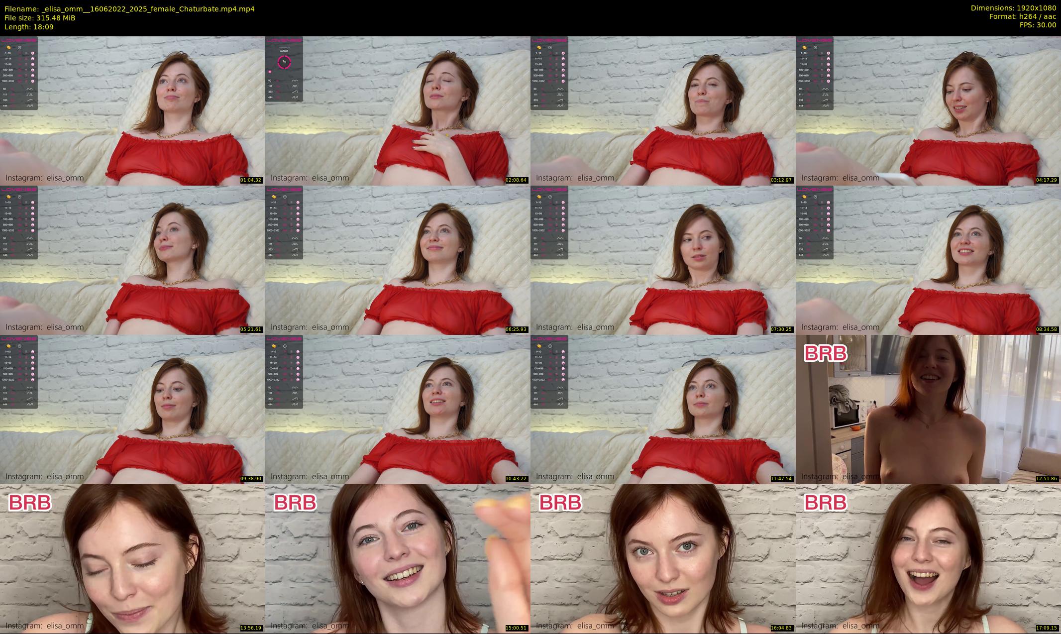 _elisa_omm_ — 19 minute Chaturbate female cam show recording, 1080p, Jun 16, 2022