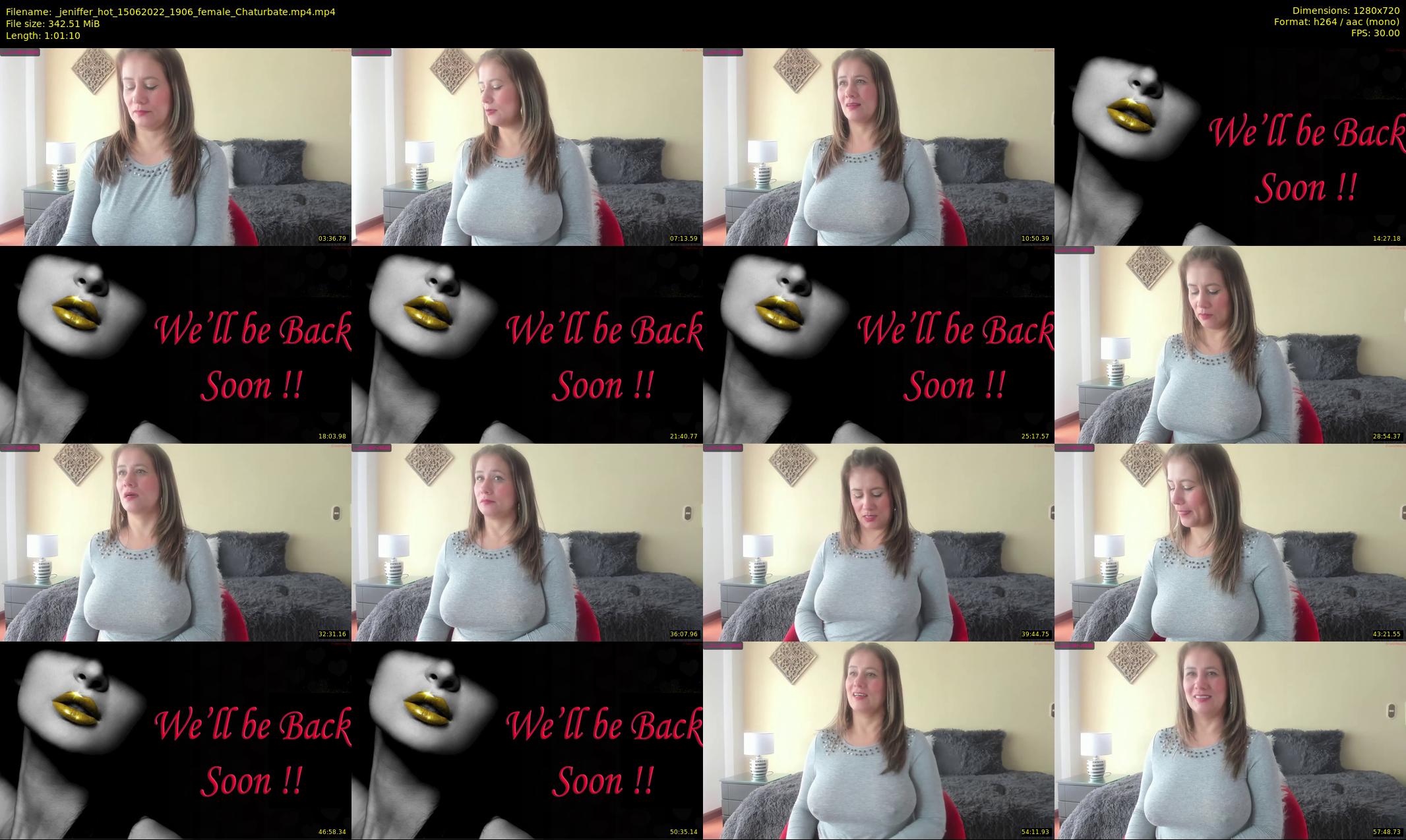 _jeniffer_hot — 62 minute Chaturbate female cam show recording, 720p, Jun 15, 2022