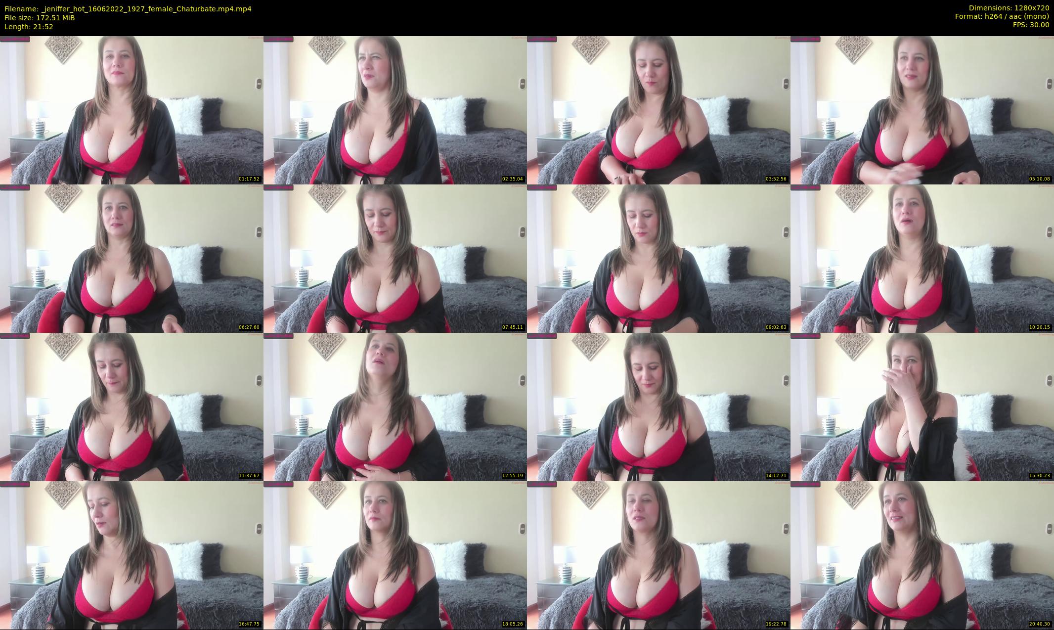 _jeniffer_hot — 22 minute Chaturbate female cam show recording, 720p, Jun 16, 2022