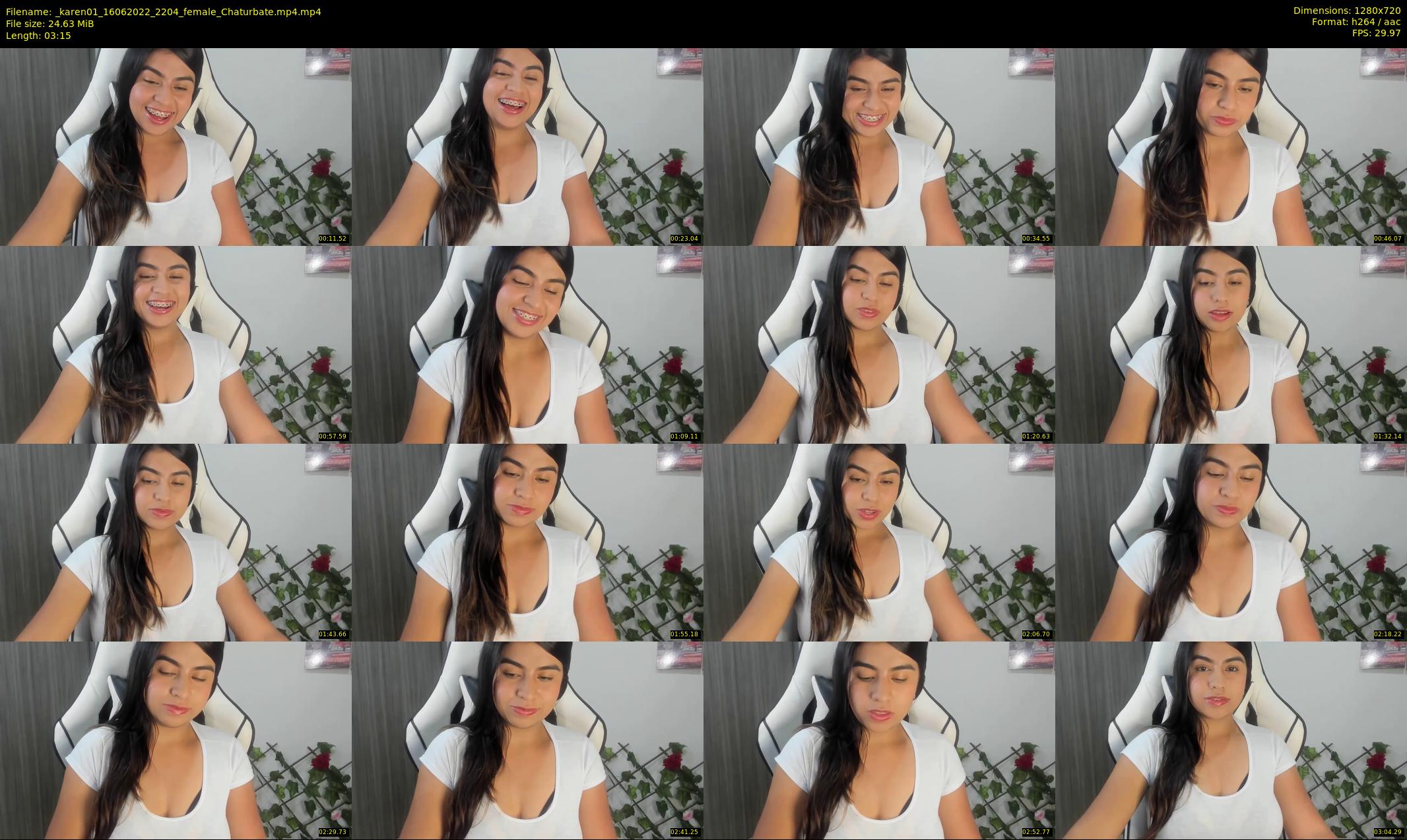 _karen01 — 4 minute Chaturbate female cam show recording, 720p, Jun 16, 2022