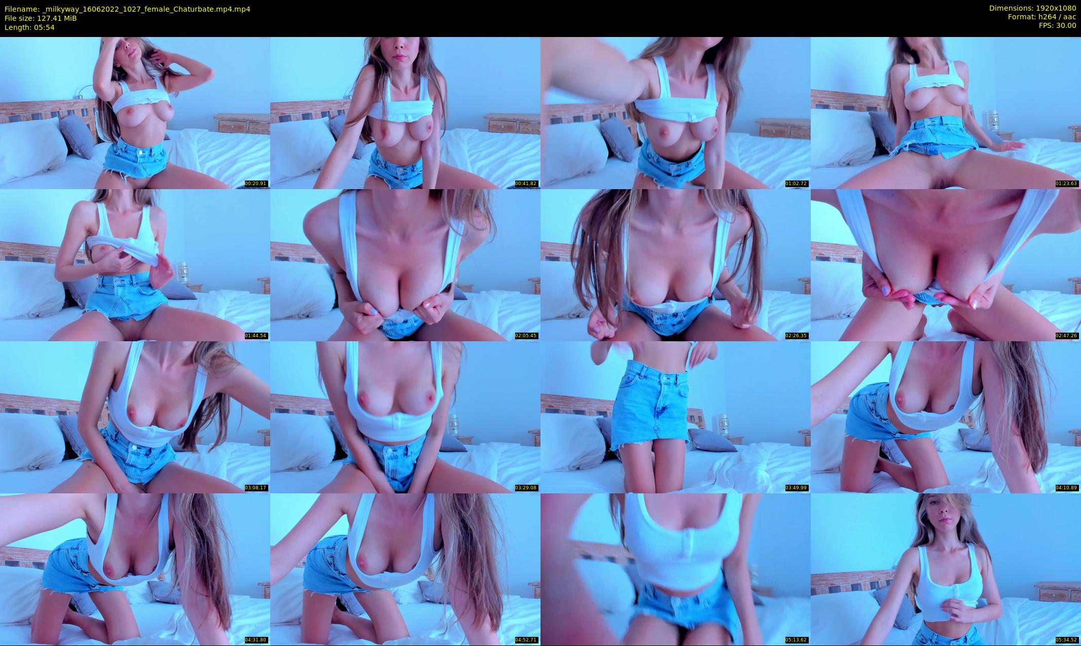 _milkyway — 6 minute Chaturbate female cam show recording, 1080p, Jun 16, 2022