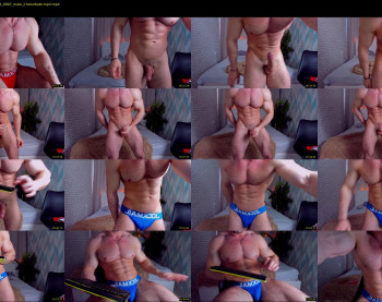 adam_muscle_ — 54 minute Chaturbate male cam show recording, 1080p, Jun 16, 2022