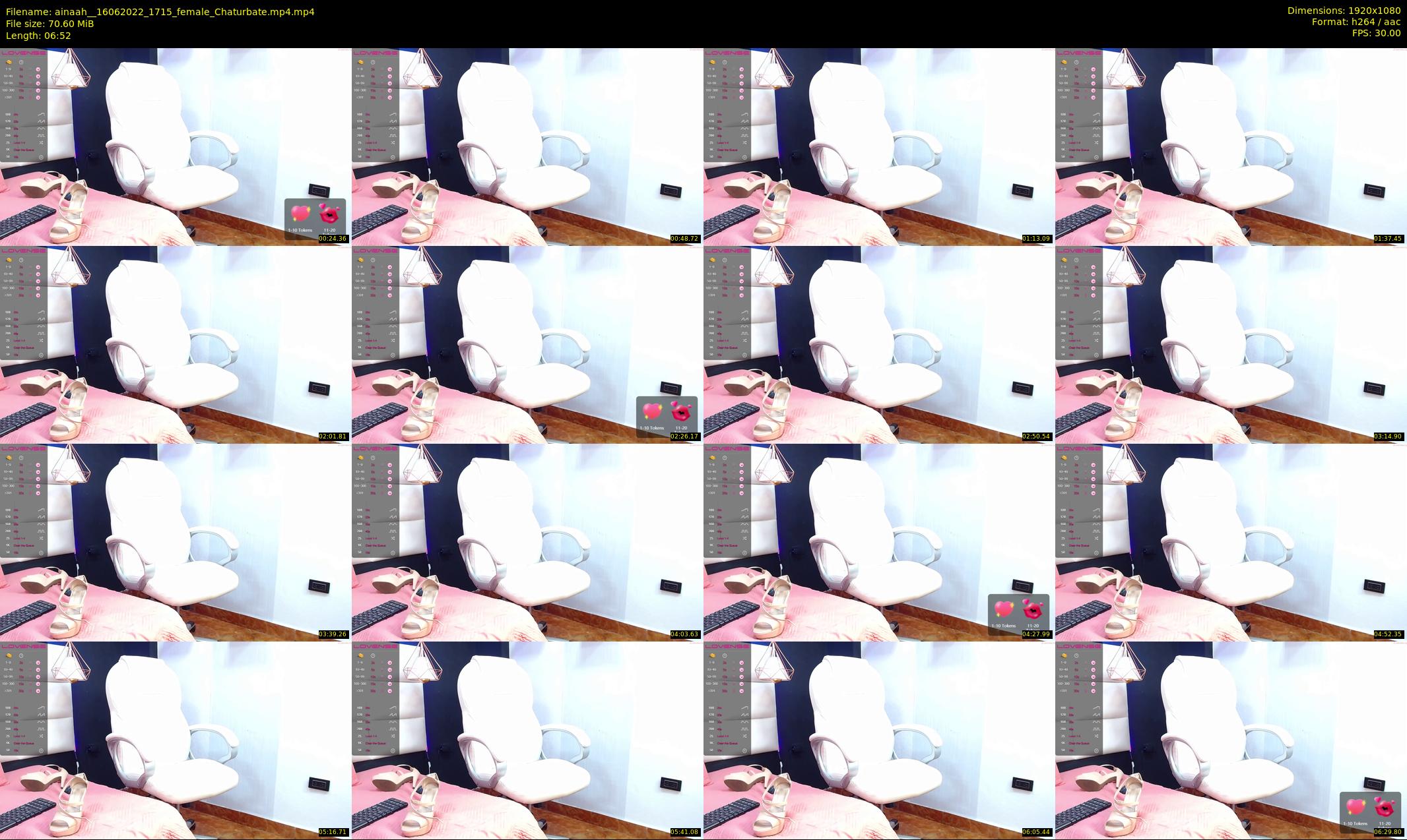 ainaah_ — 7 minute Chaturbate female cam show recording, 1080p, Jun 16, 2022