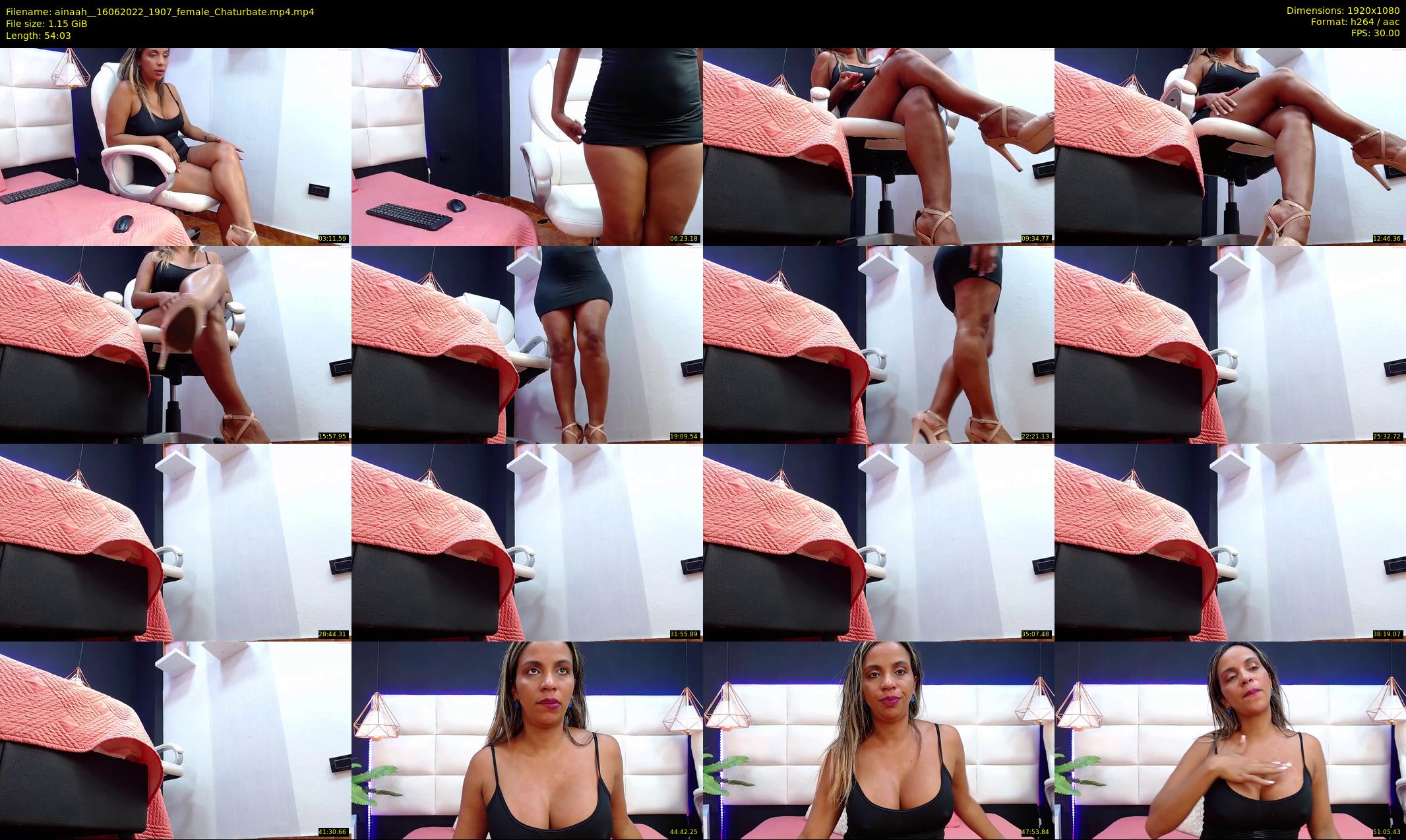 ainaah_ — 55 minute Chaturbate female cam show recording, 1080p, Jun 16, 2022
