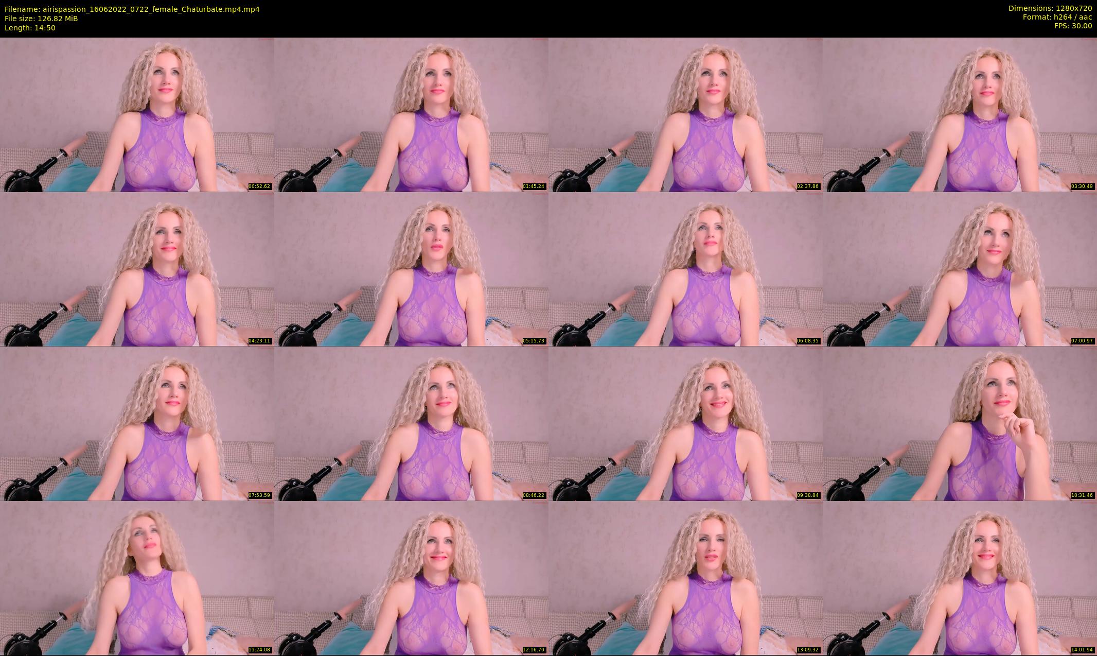 airispassion — 15 minute Chaturbate female cam show recording, 720p, Jun 16, 2022