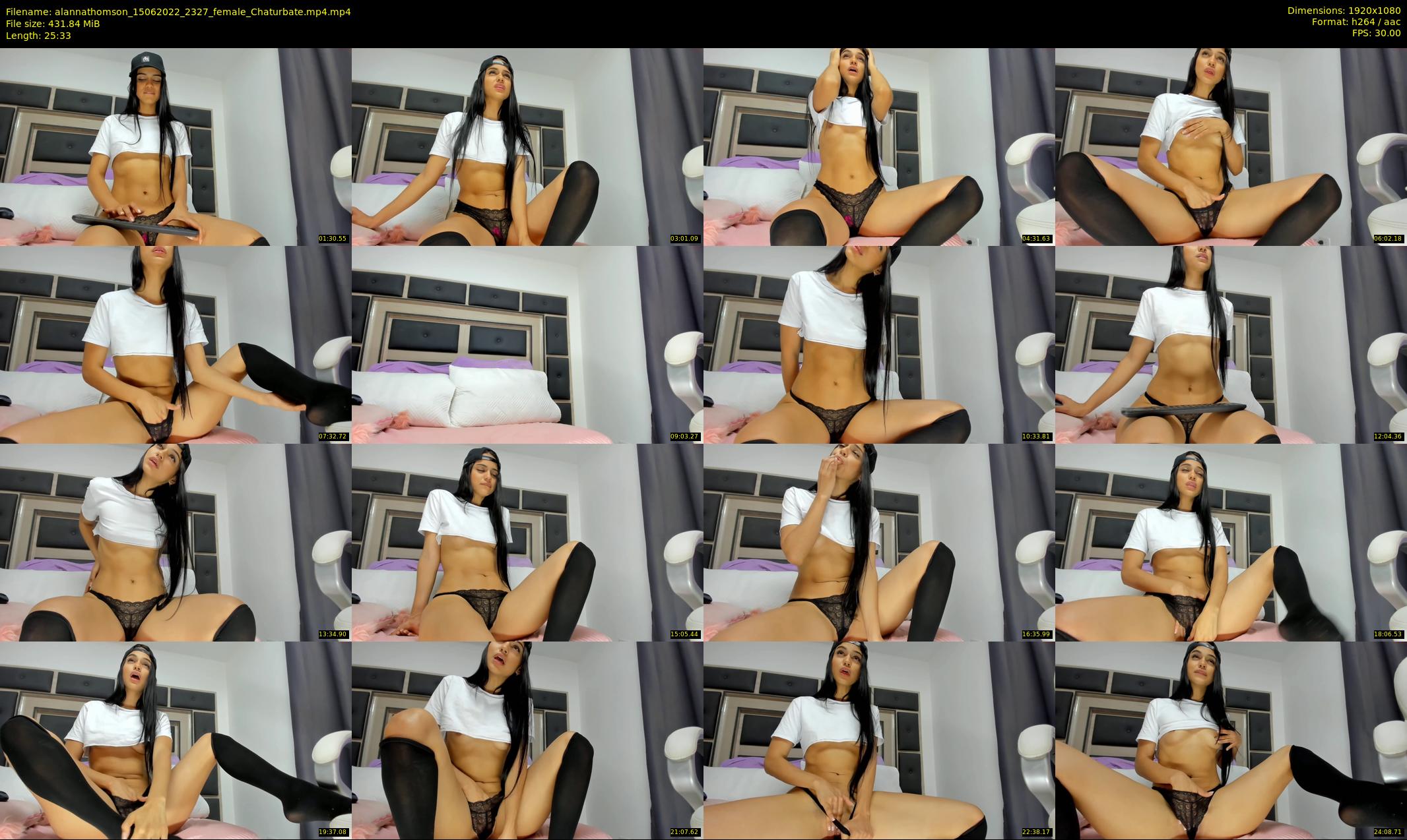 alannathomson — 26 minute Chaturbate female cam show recording, 1080p, Jun 15, 2022