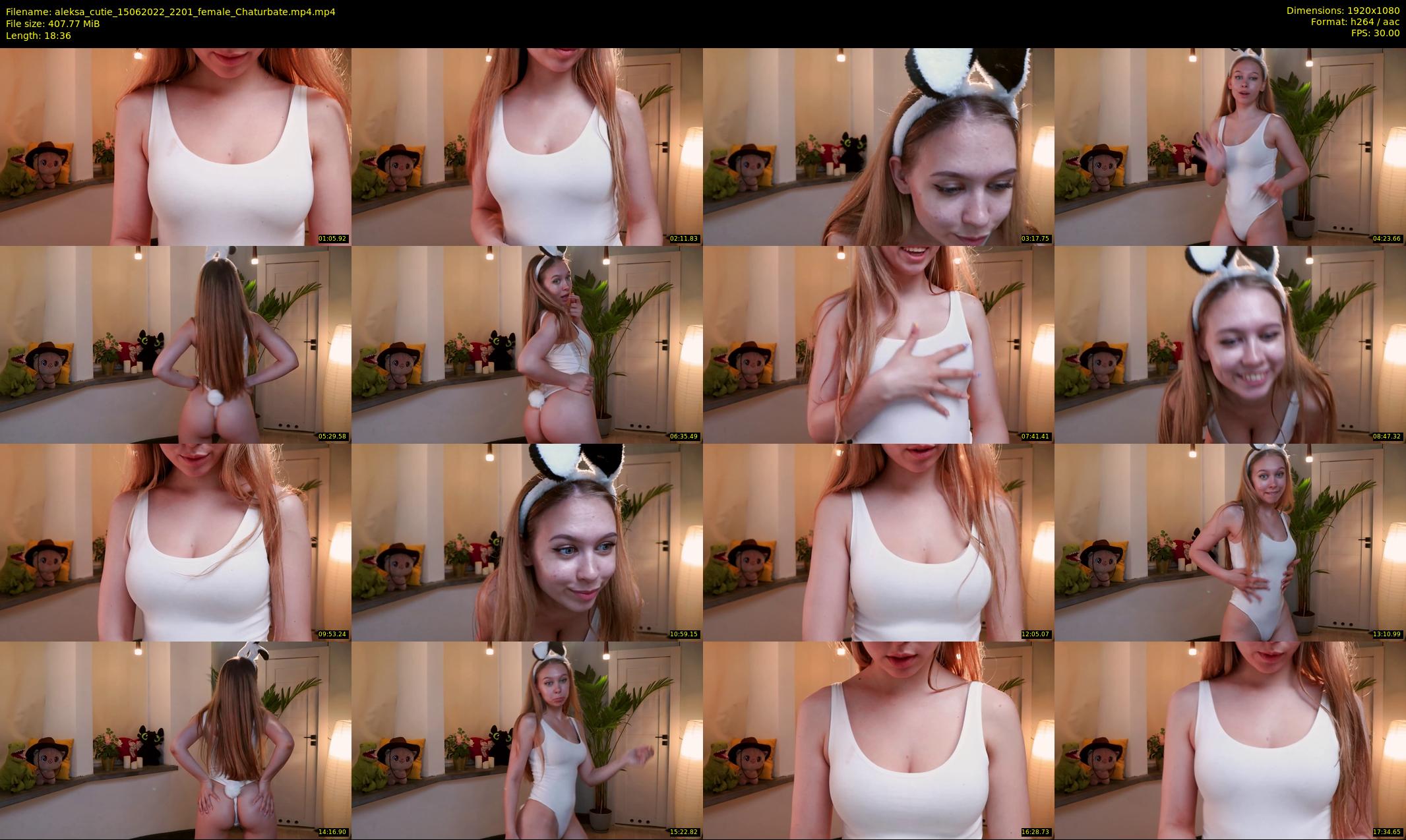 aleksa_cutie — 19 minute Chaturbate female cam show recording, 1080p, Jun 15, 2022