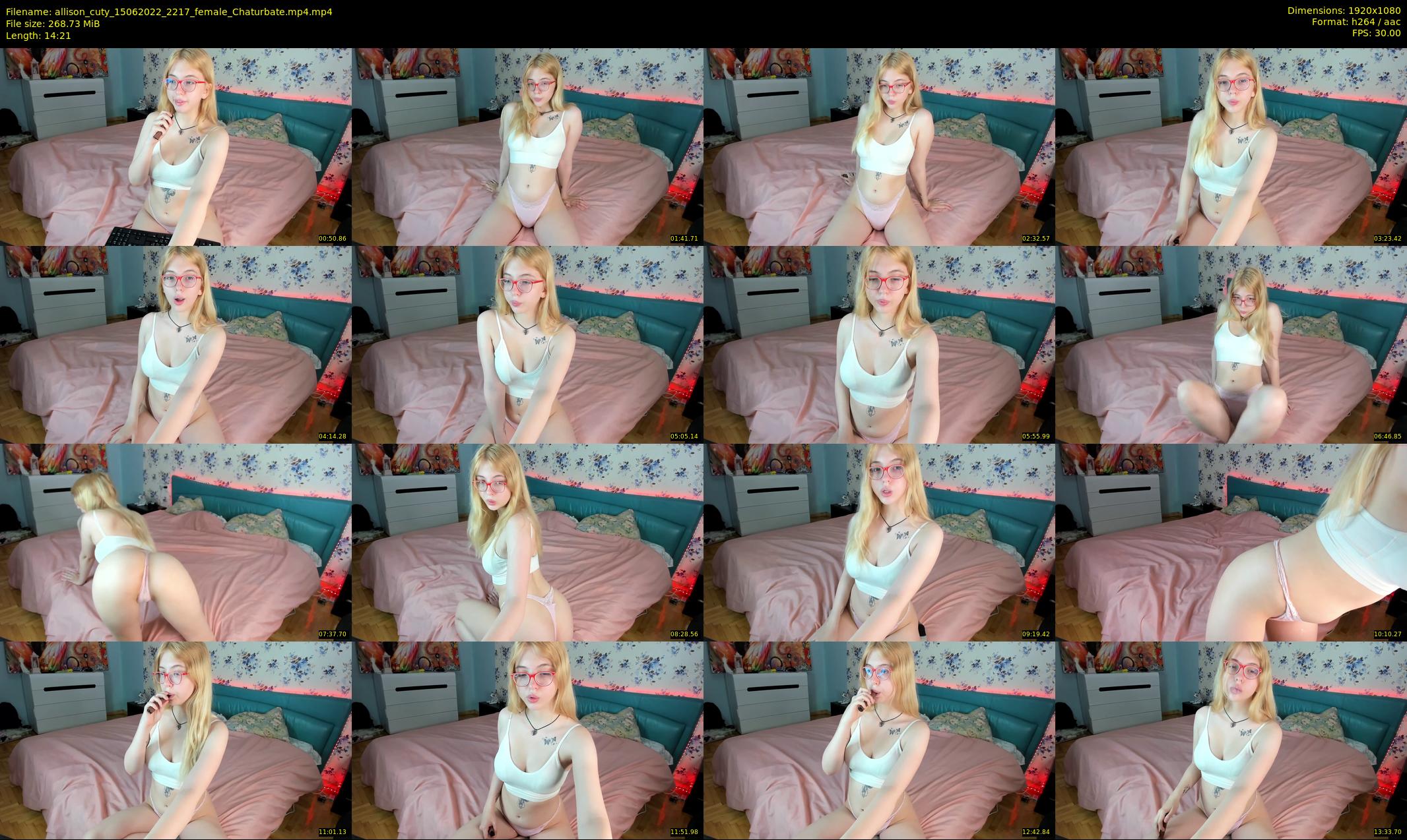 allison_cuty — 15 minute Chaturbate female cam show recording, 1080p, Jun 15, 2022