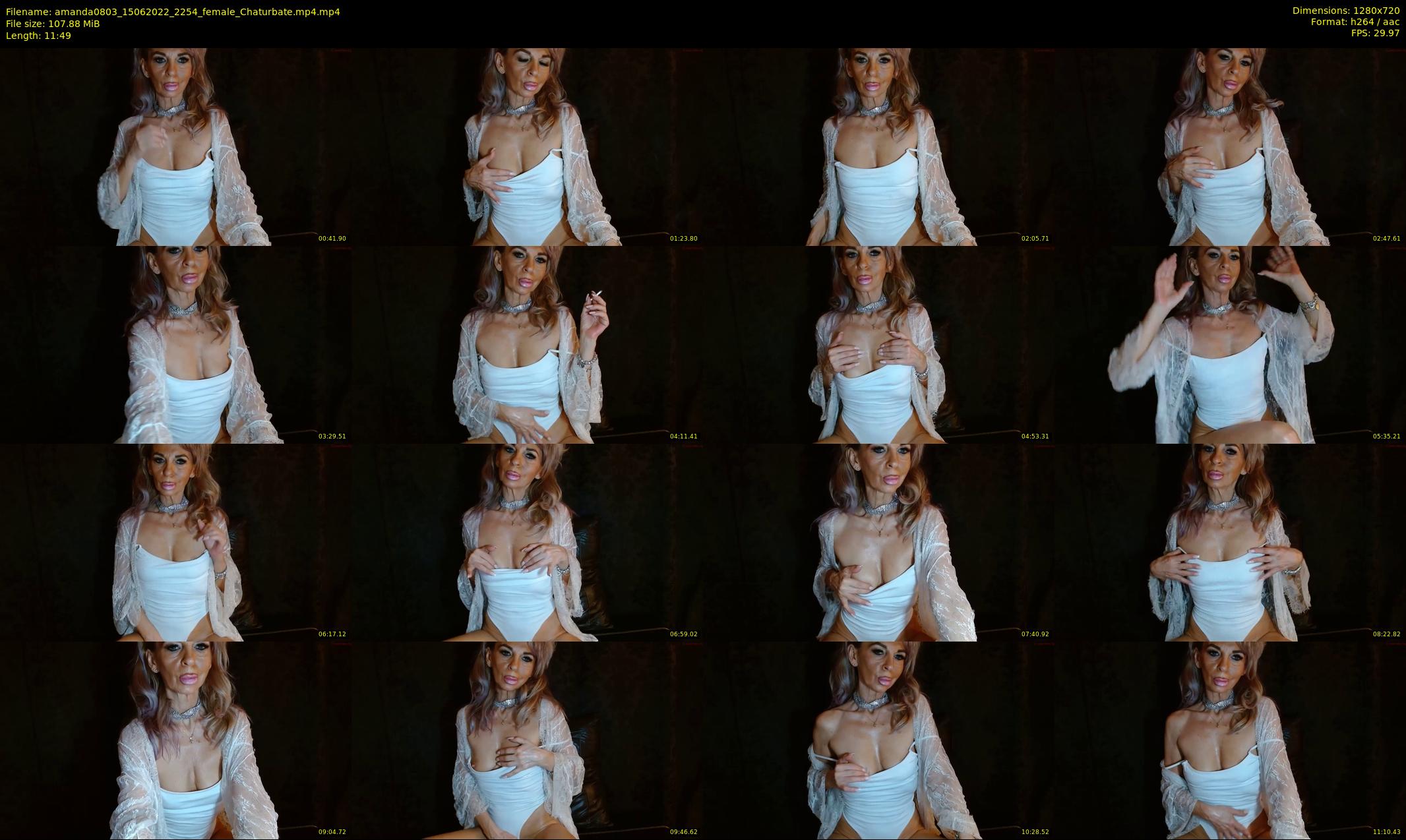 amanda0803 — 12 minute Chaturbate female cam show recording, 720p, Jun 15, 2022