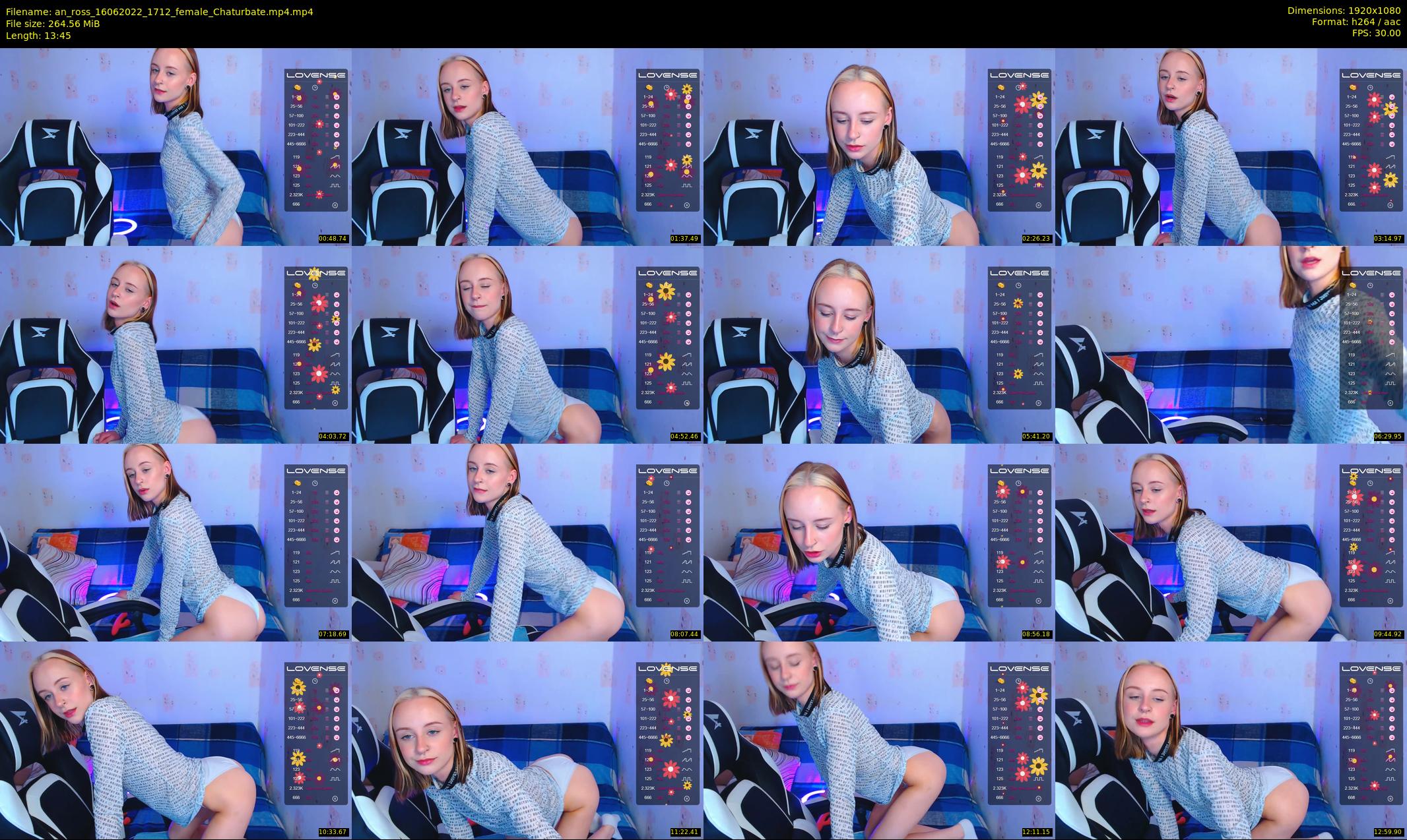 an_ross — 14 minute Chaturbate female cam show recording, 1080p, Jun 16, 2022