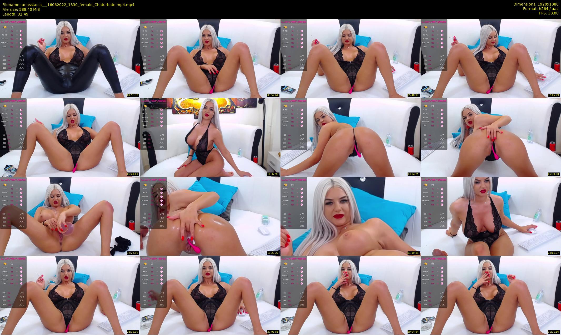 anasstacia__ — 33 minute Chaturbate female cam show recording, 1080p, Jun 16, 2022