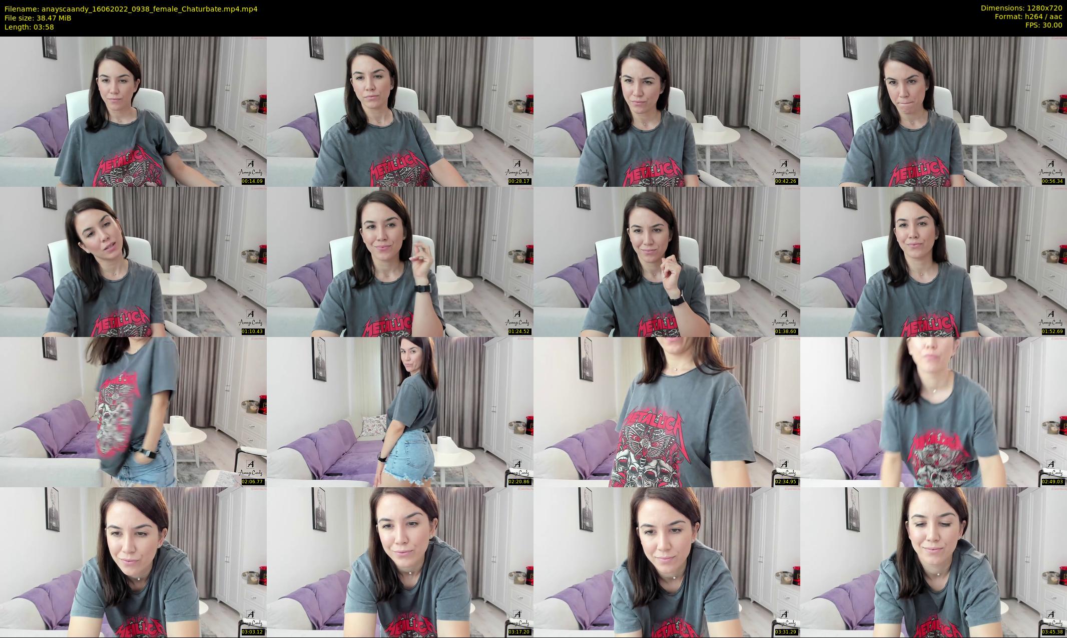 anayscaandy — 4 minute Chaturbate female cam show recording, 720p, Jun 16, 2022