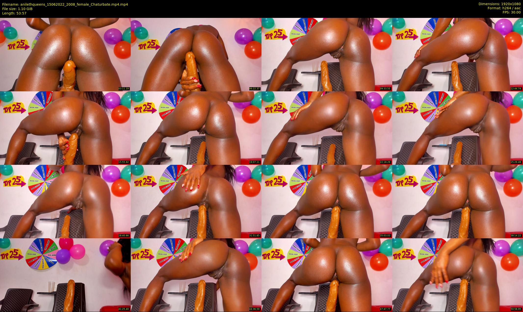 anilethqueens — 54 minute Chaturbate female cam show recording, 1080p, Jun 15, 2022