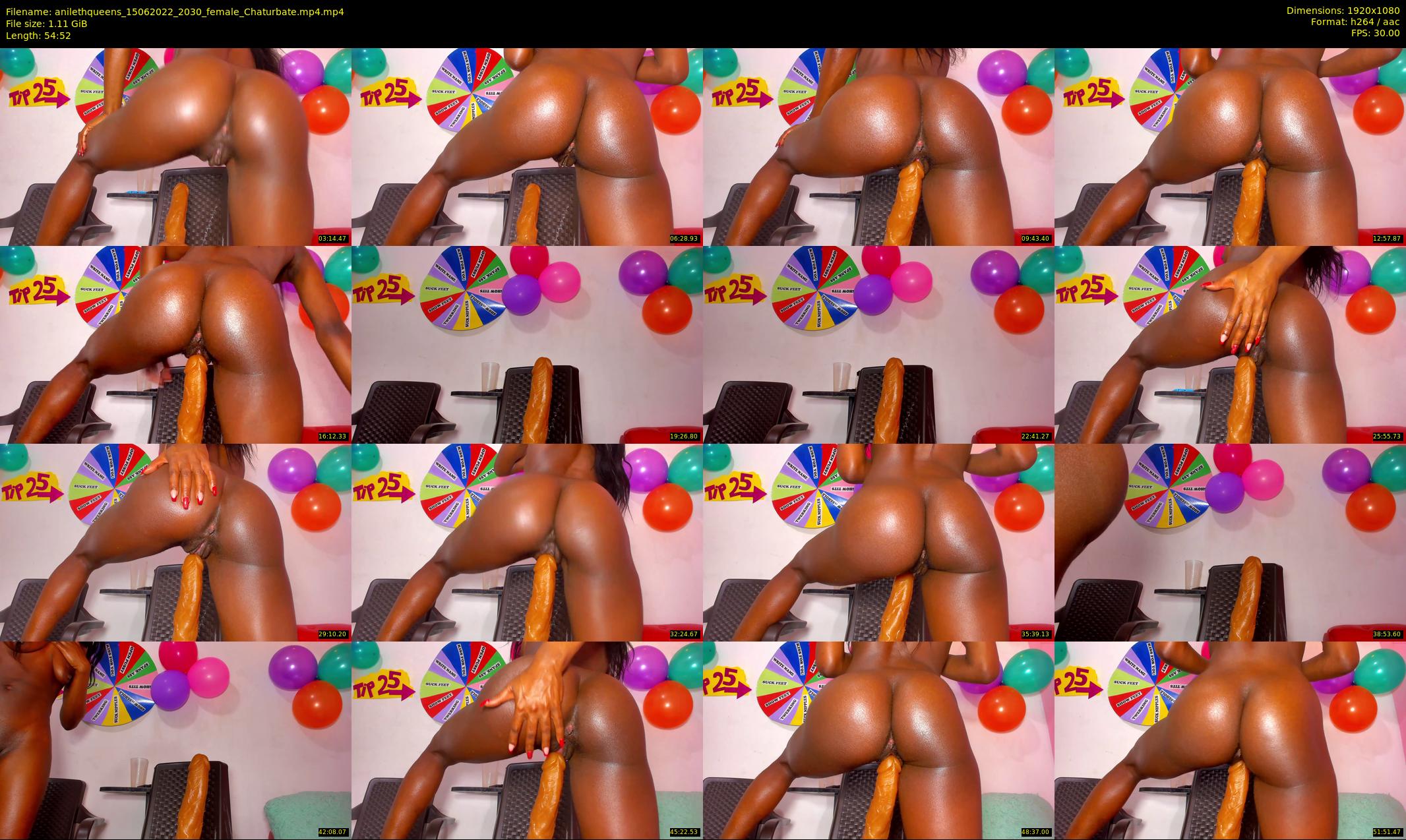 anilethqueens — 55 minute Chaturbate female cam show recording, 1080p, Jun 15, 2022