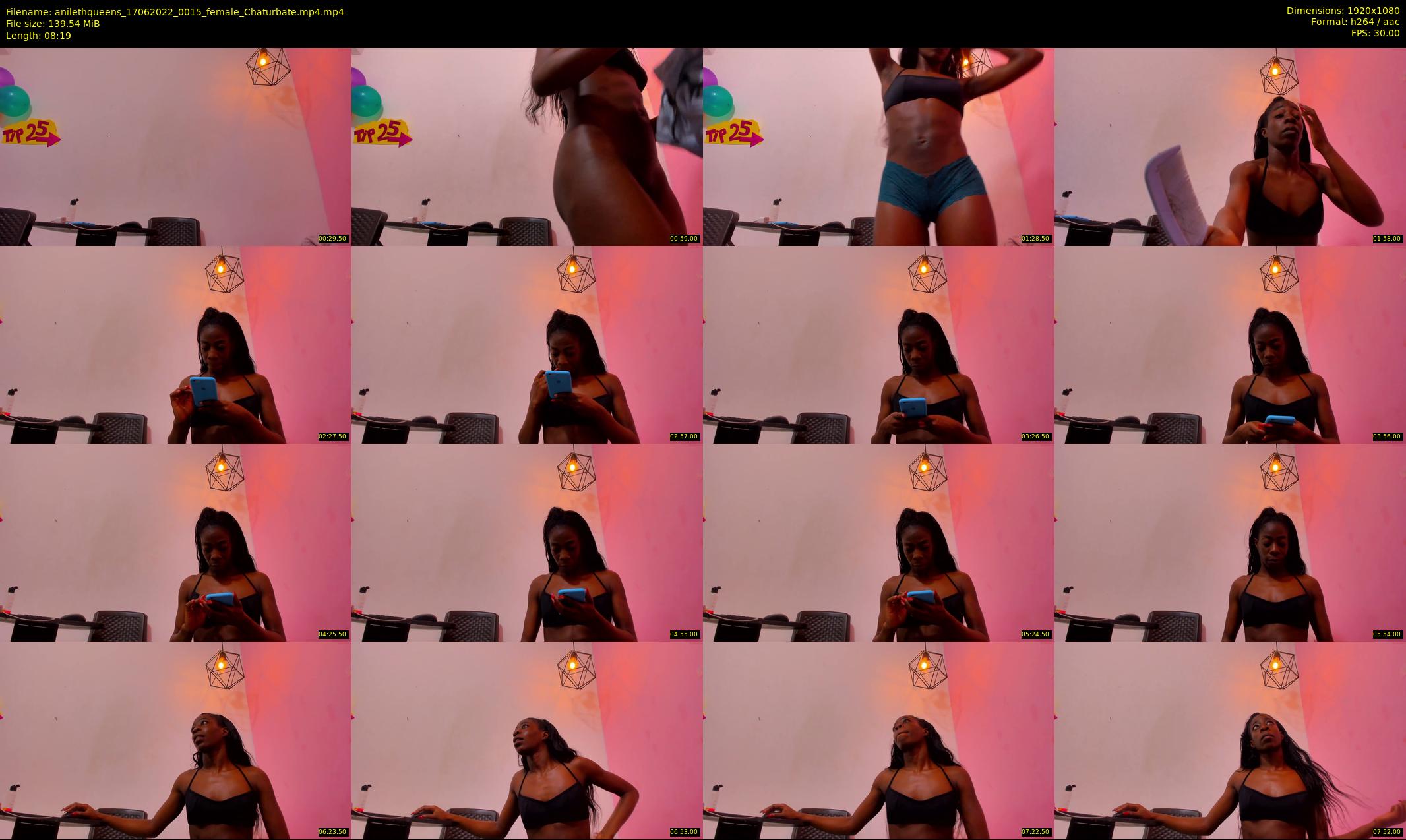 anilethqueens — 9 minute Chaturbate female cam show recording, 1080p, Jun 17, 2022