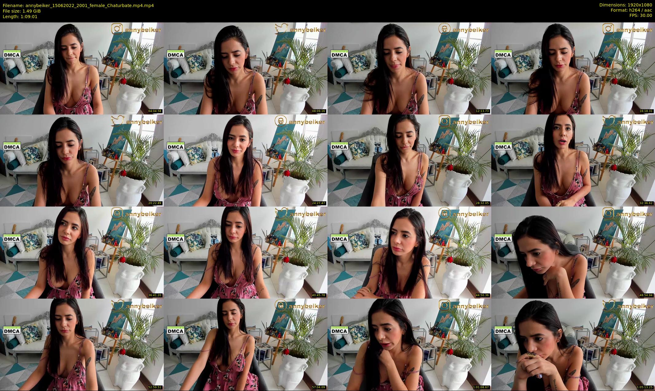 annybeiker — 70 minute Chaturbate female cam show recording, 1080p, Jun 15, 2022
