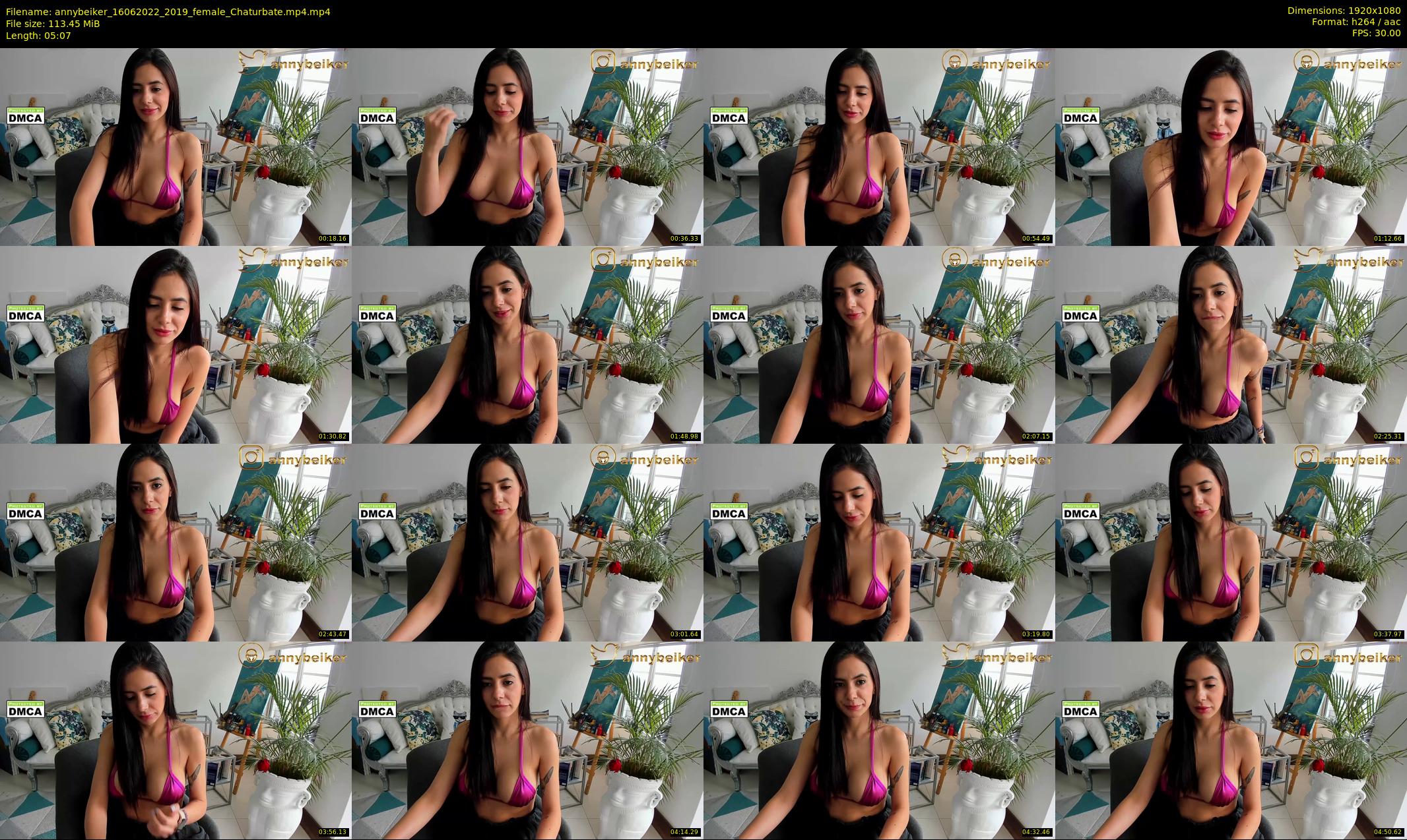annybeiker — 6 minute Chaturbate female cam show recording, 1080p, Jun 16, 2022
