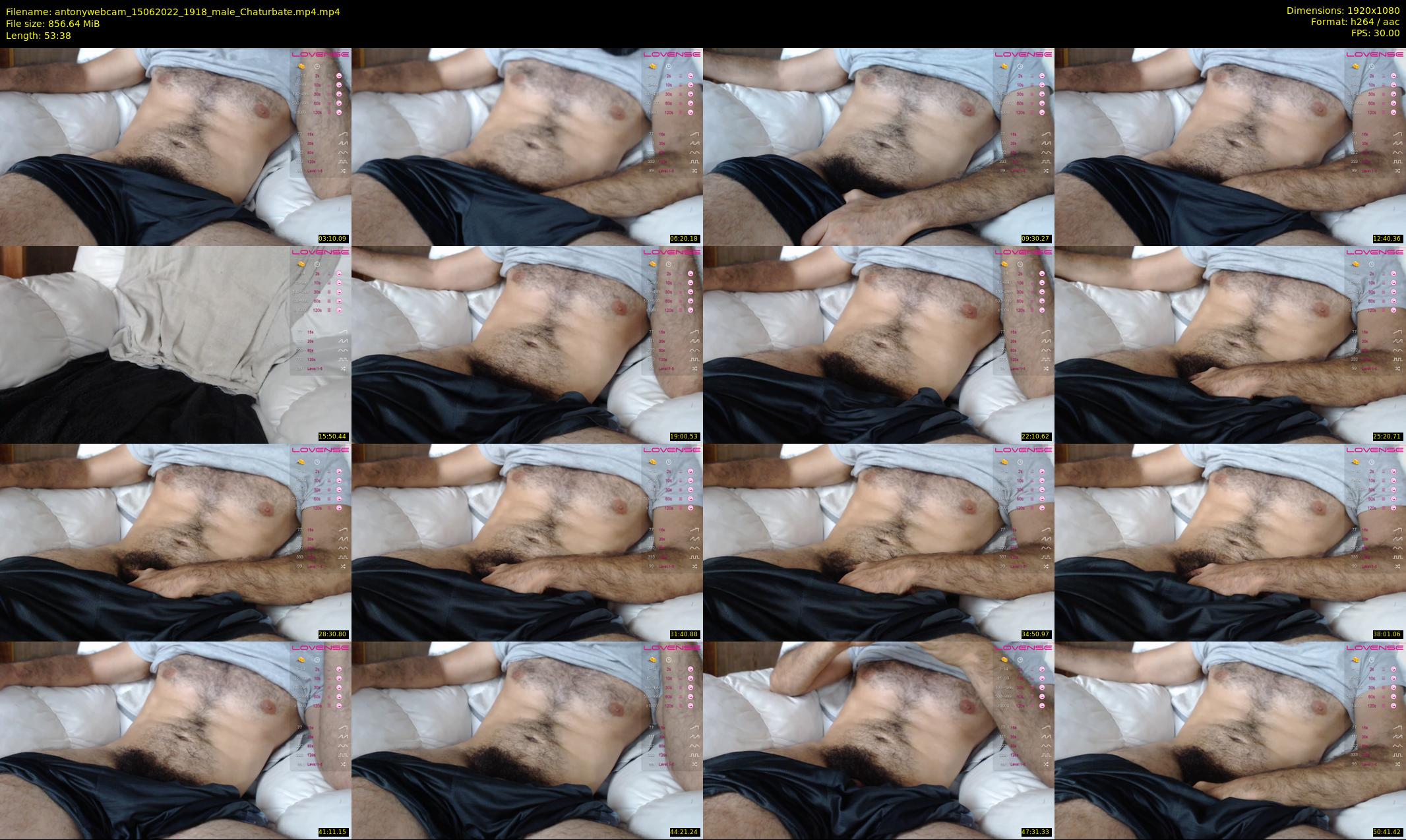 antonywebcam — 54 minute Chaturbate male cam show recording, 1080p, Jun 15, 2022
