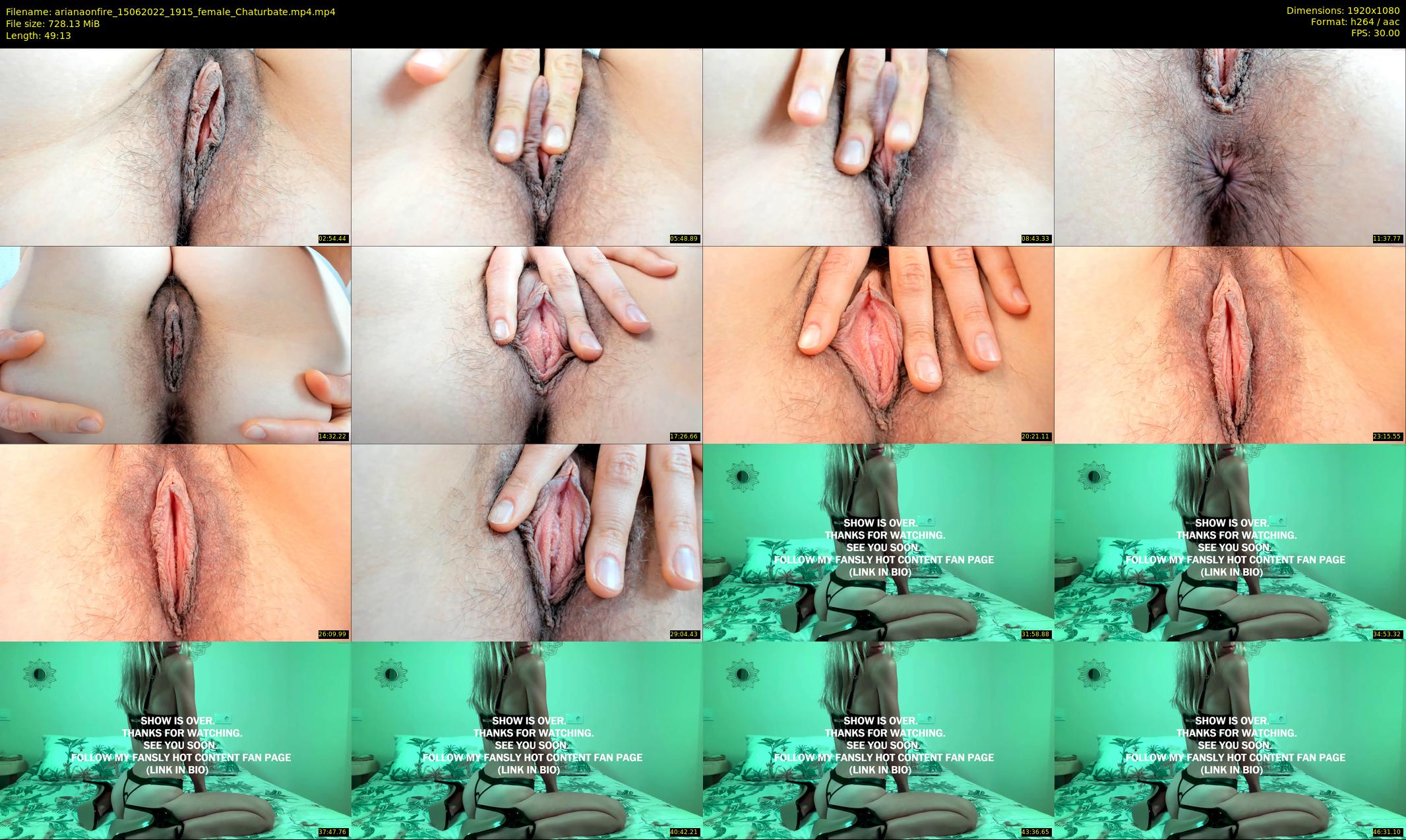 arianaonfire — 50 minute Chaturbate couple cam show recording, 1080p, Jun 15, 2022