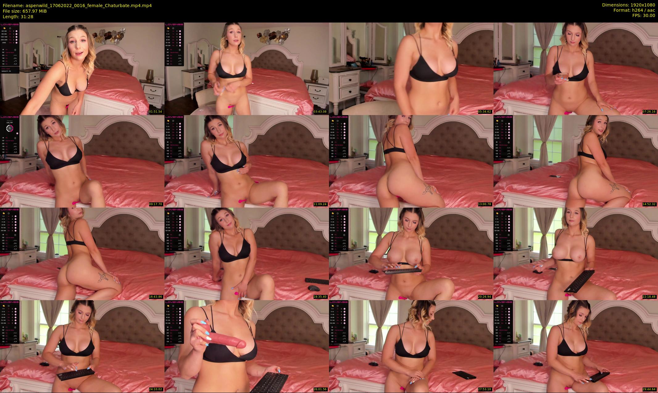 aspenwild — 32 minute Chaturbate female cam show recording, 1080p, Jun 17, 2022