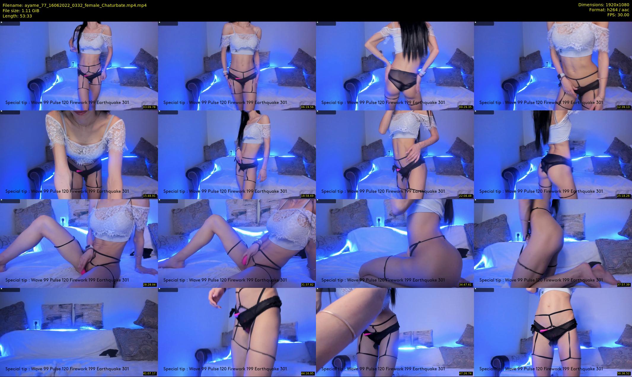 ayame_77 — 54 minute Chaturbate female cam show recording, 1080p, Jun 16, 2022