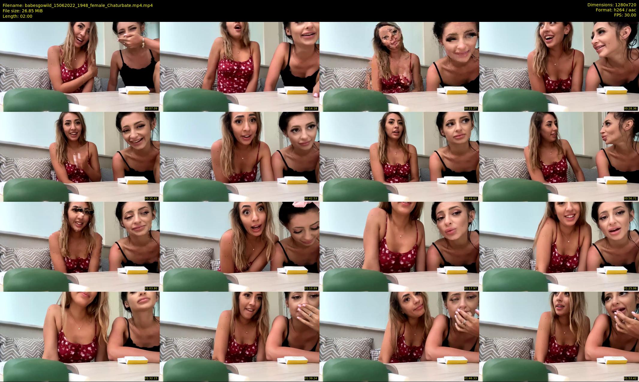 babesgowild — 2 minute Chaturbate couple cam show recording, 720p, Jun 15, 2022