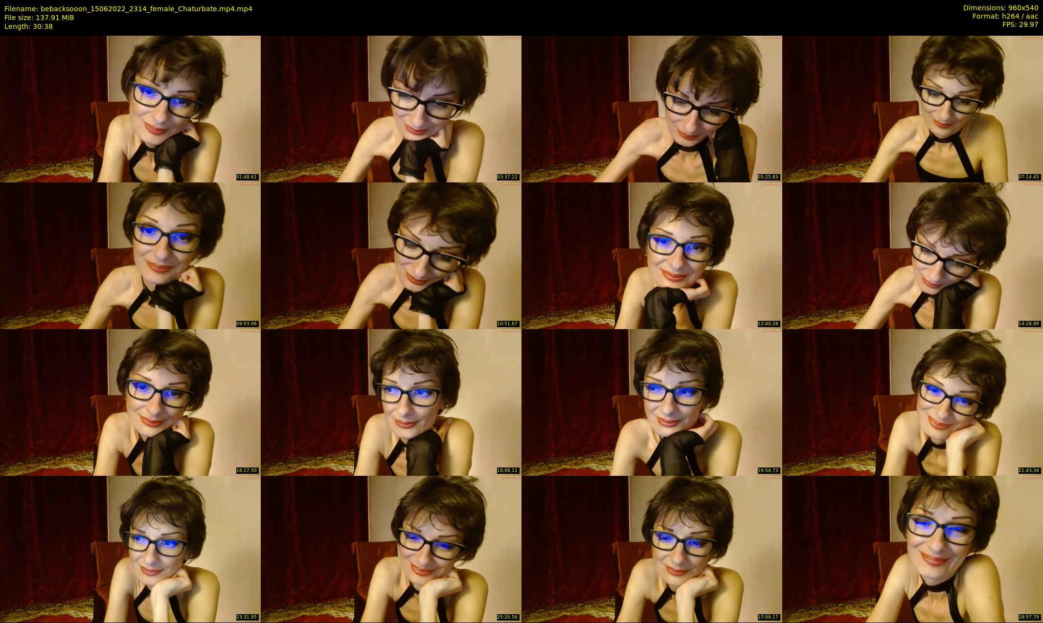 bebacksooon — 31 minute Chaturbate female cam show recording, 480p, Jun 15, 2022