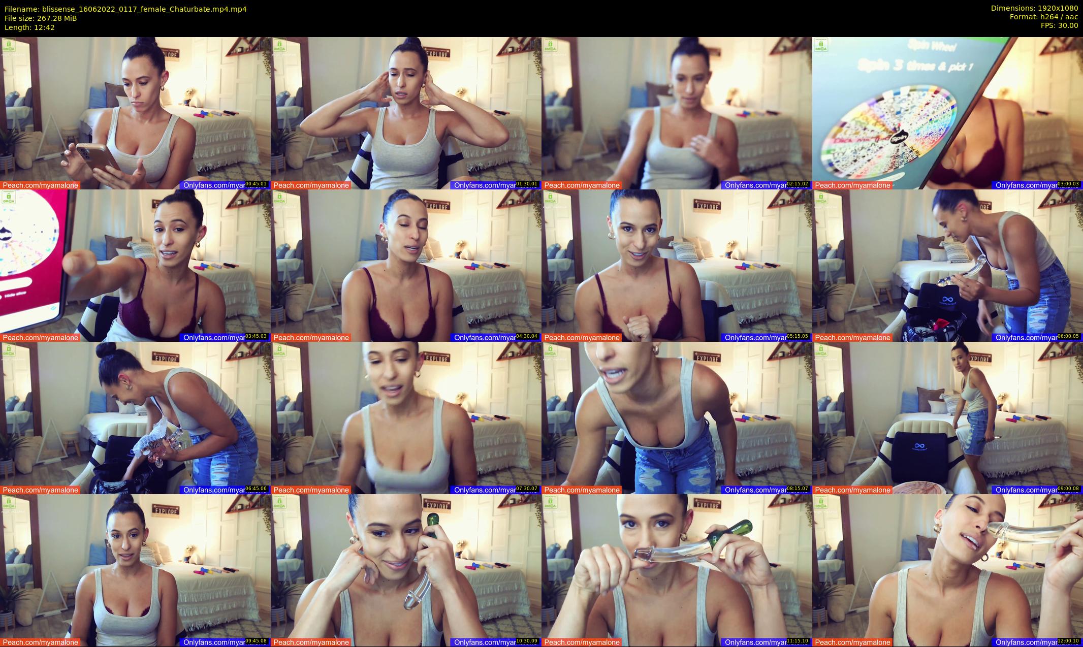 blissense — 13 minute Chaturbate female cam show recording, 1080p, Jun 16, 2022