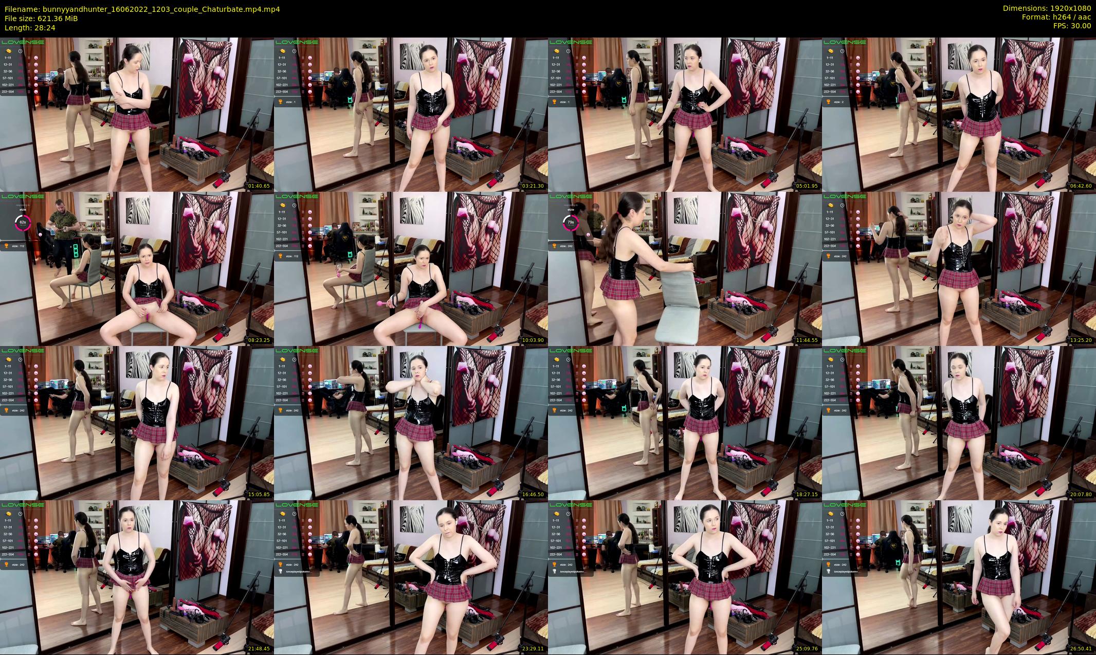 bunnyyandhunter — 29 minute Chaturbate couple cam show recording, 1080p, Jun 16, 2022