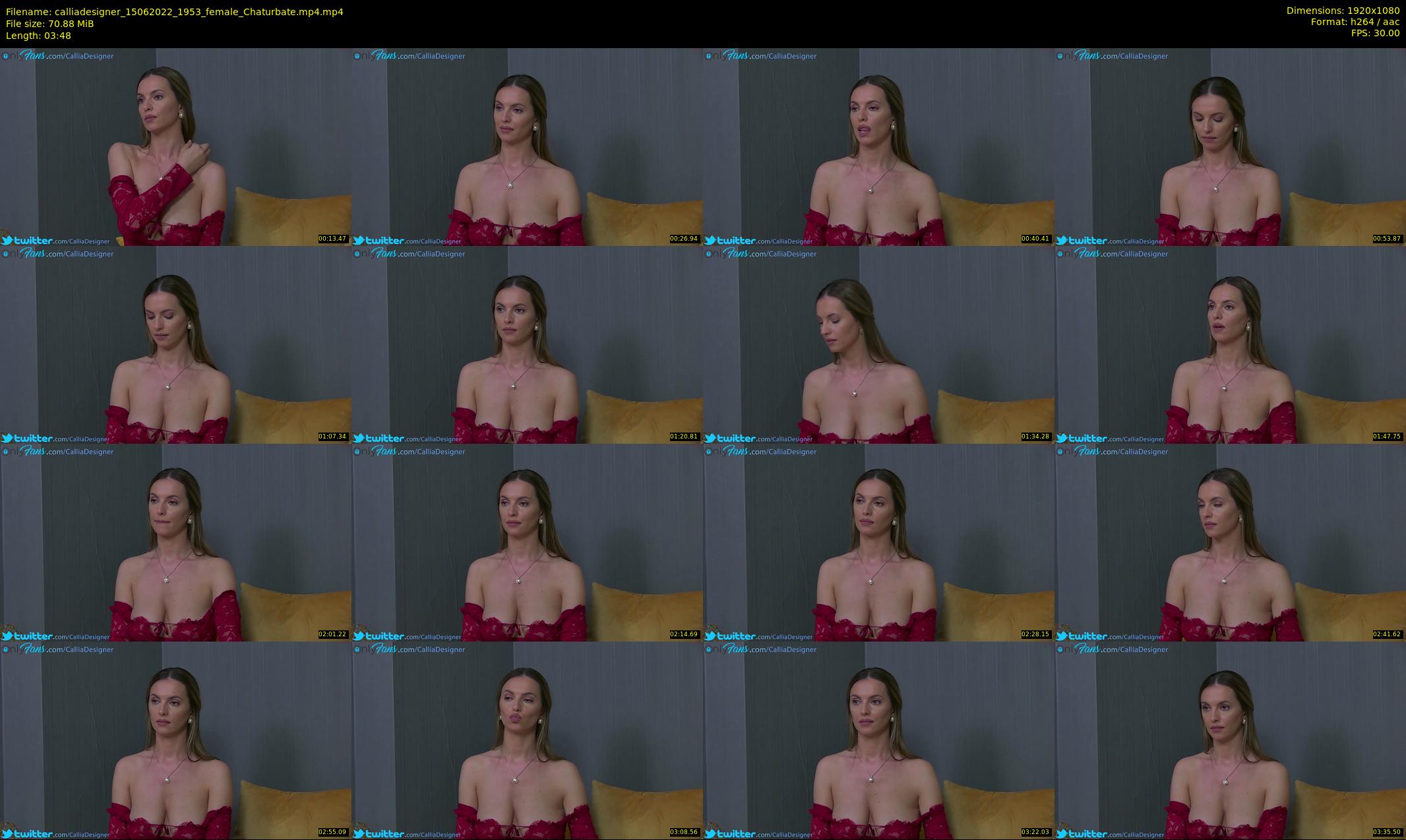 calliadesigner — 4 minute Chaturbate female cam show recording, 1080p, Jun 15, 2022