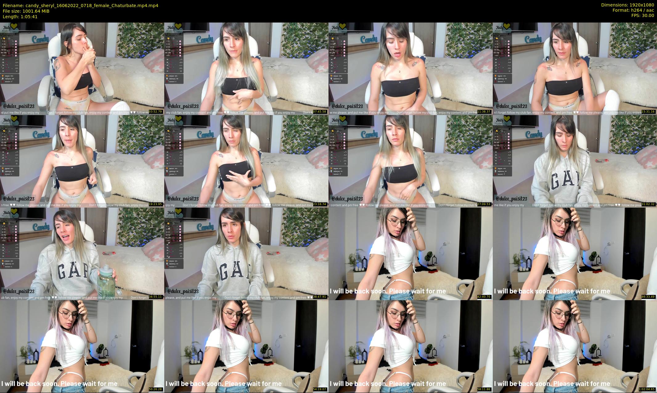 candy_sheryl — 66 minute Chaturbate female cam show recording, 1080p, Jun 16, 2022