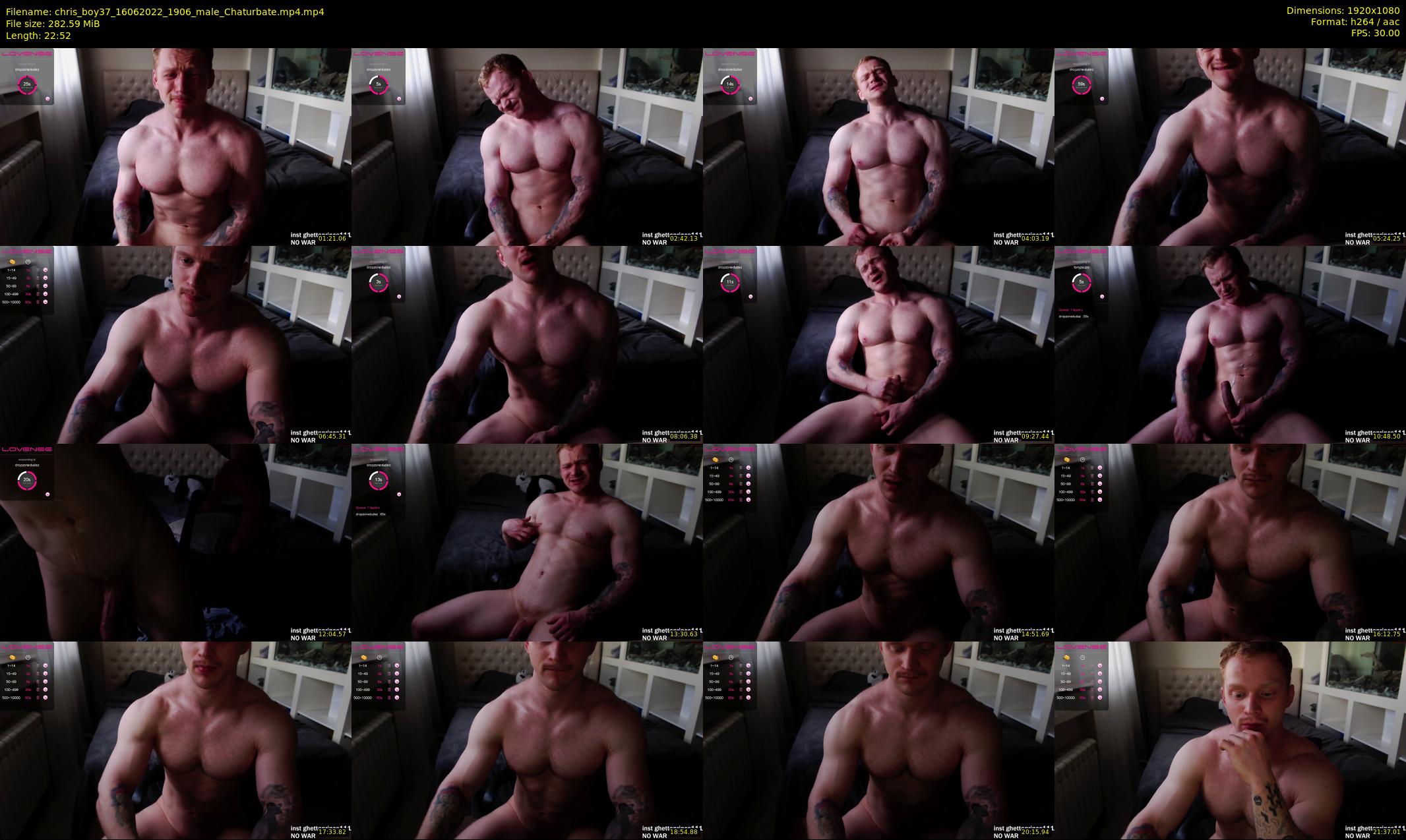 chris_boy37 — 23 minute Chaturbate male cam show recording, 1080p, Jun 16, 2022