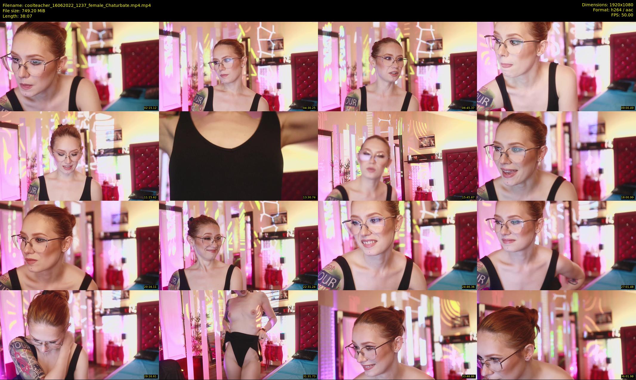 coolteacher — 39 minute Chaturbate female cam show recording, 1080p, Jun 16, 2022