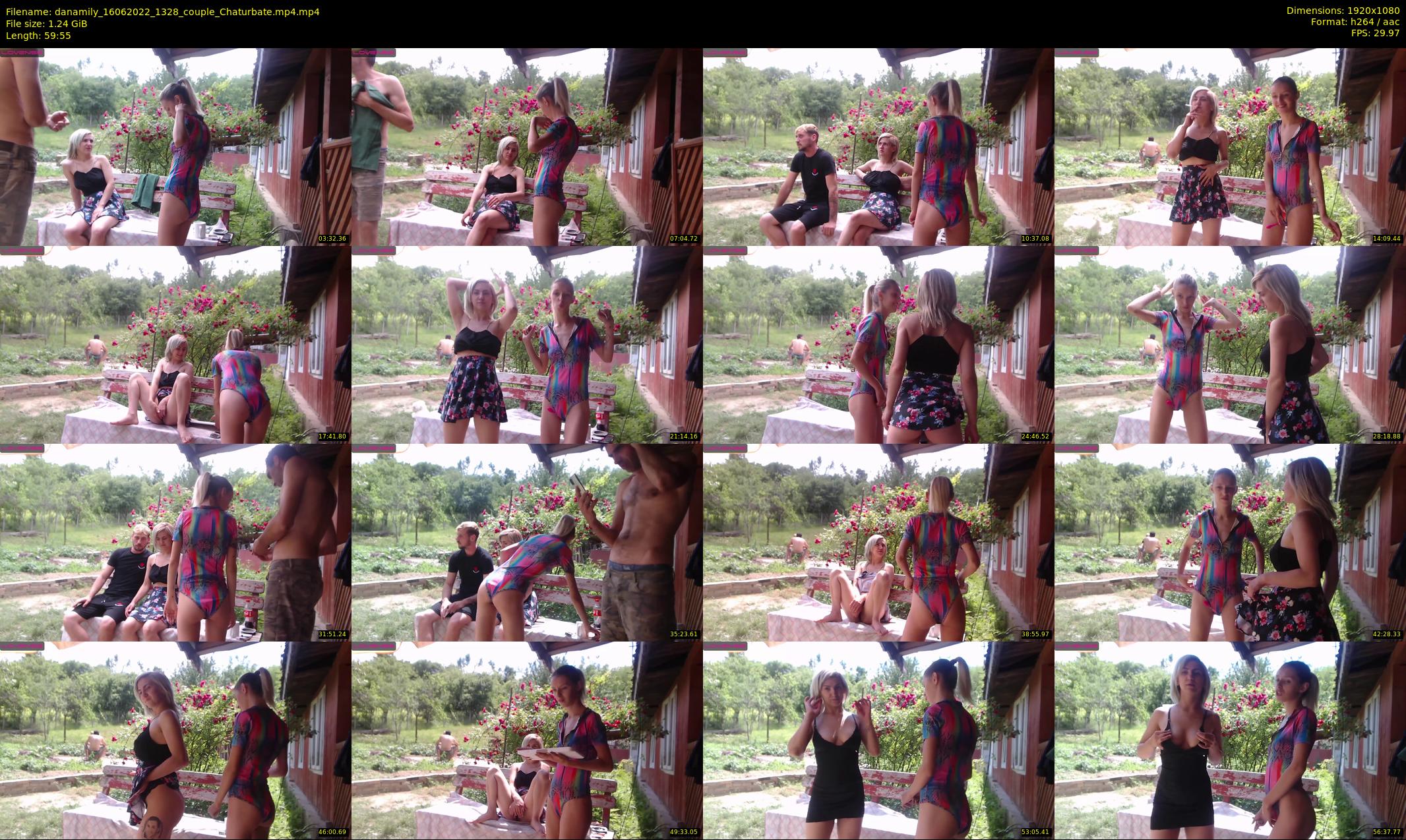 danamily — 60 minute Chaturbate female cam show recording, 1080p, Jun 16, 2022