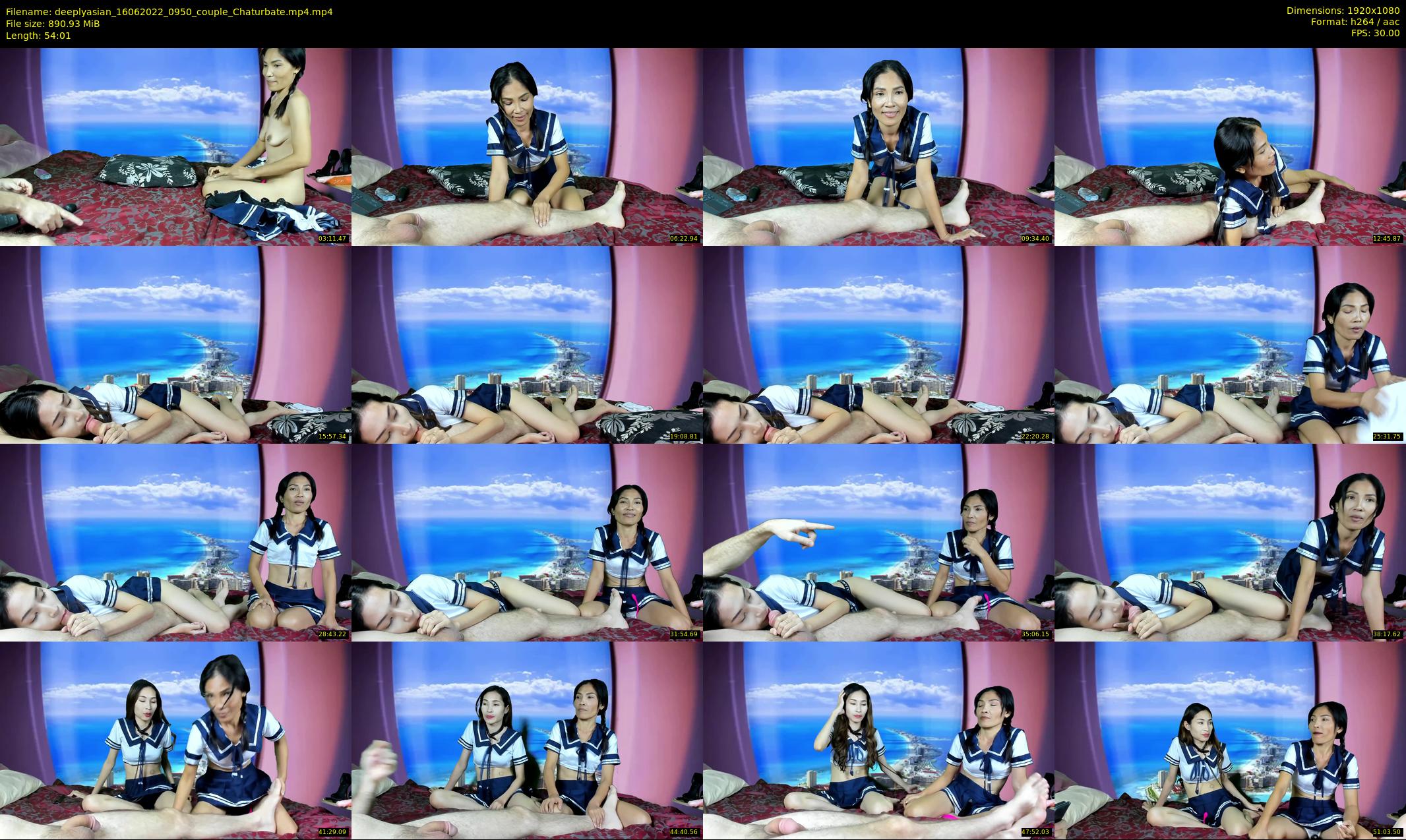 deeplyasian — 55 minute Chaturbate couple cam show recording, 1080p, Jun 16, 2022